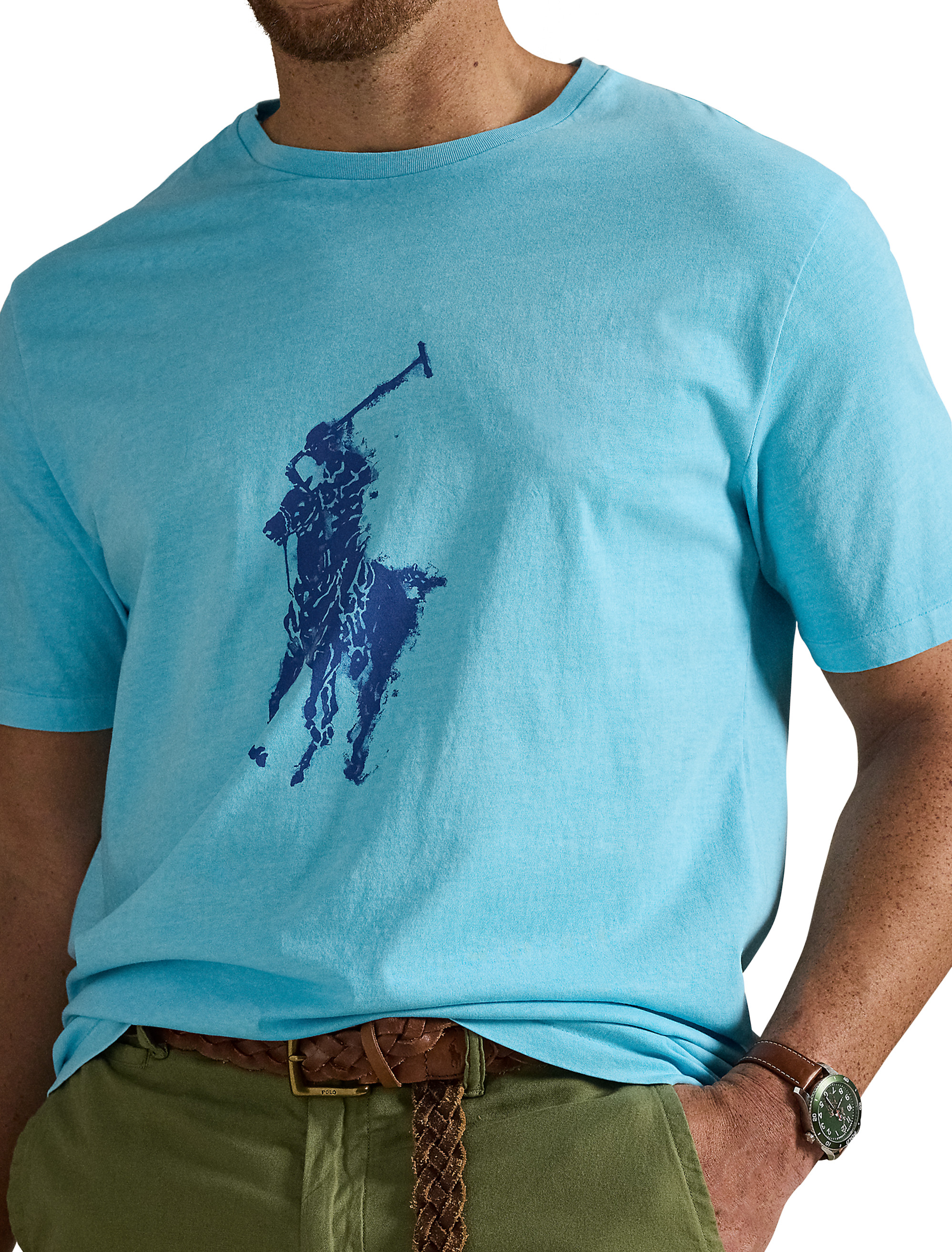 Big + Tall | Polo Ralph Lauren Big Pony T-Shirt | DXL