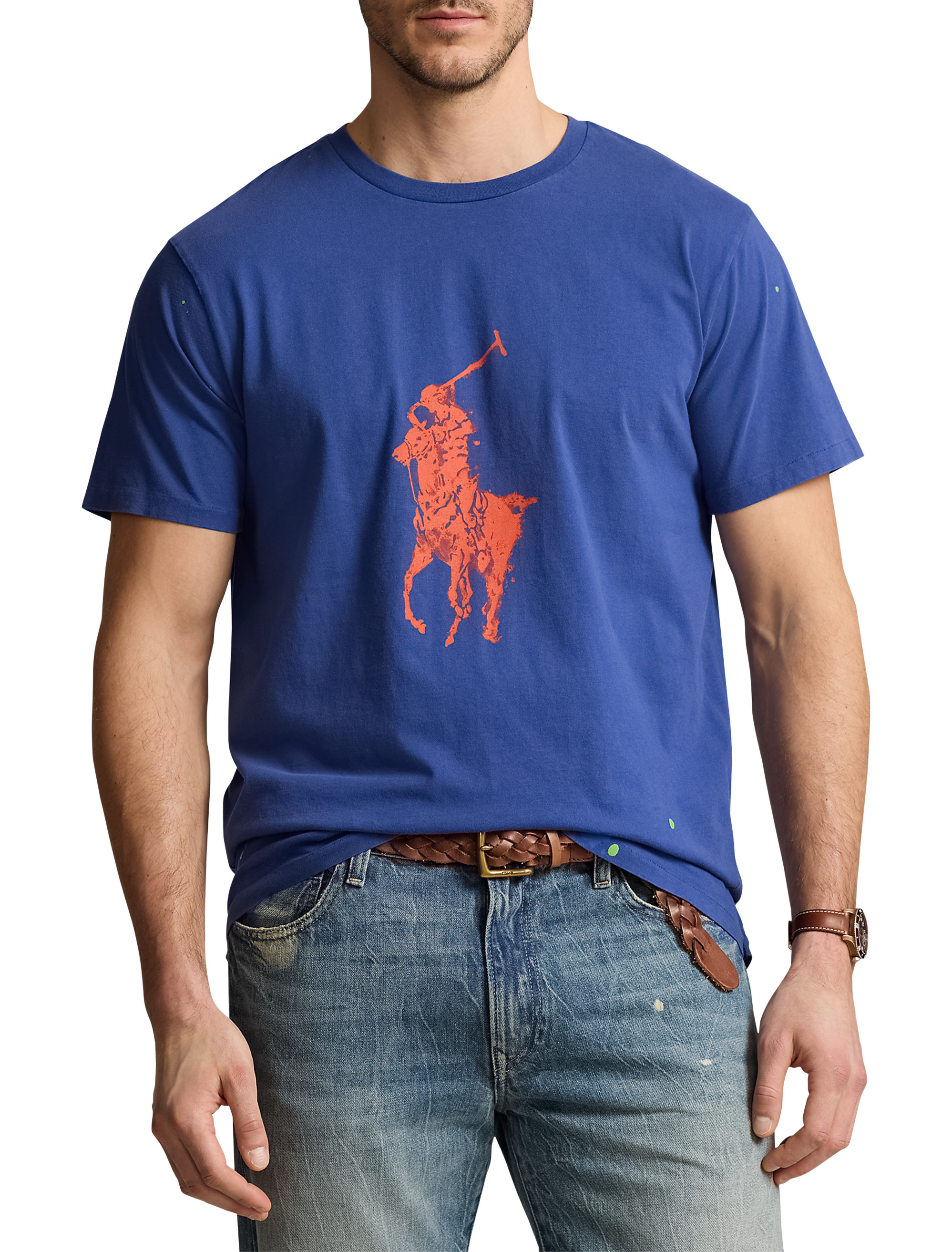 RALPH LAUREN big pony polo shirt ピチT Polo Ralph Lauren Big Pony Polo Shirt | Black | FARFETCH