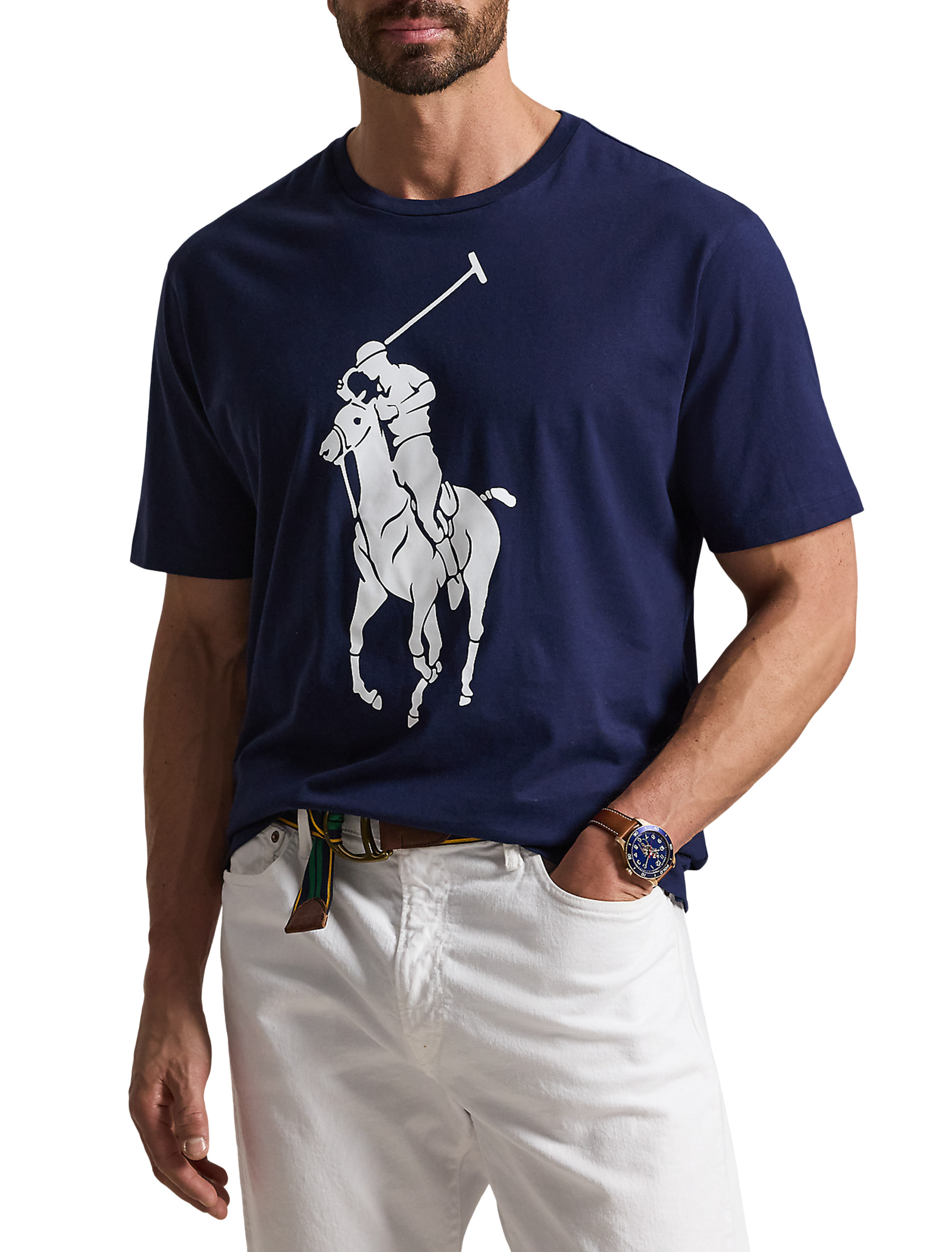 Big + Tall | Polo Ralph Lauren Big Pony T-Shirt | DXL