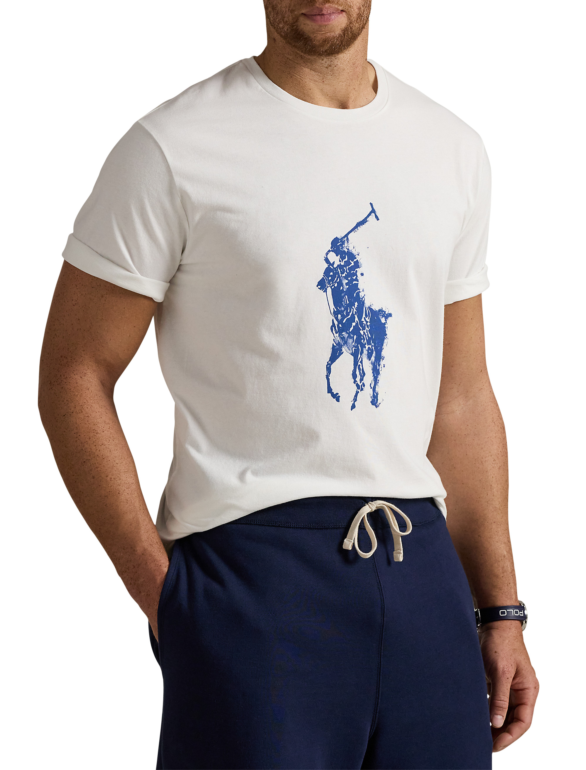 【3717】EGDE≪ 13TH スポーツシングレット 白 L-XL Mens White Sports T-shirts | DXL