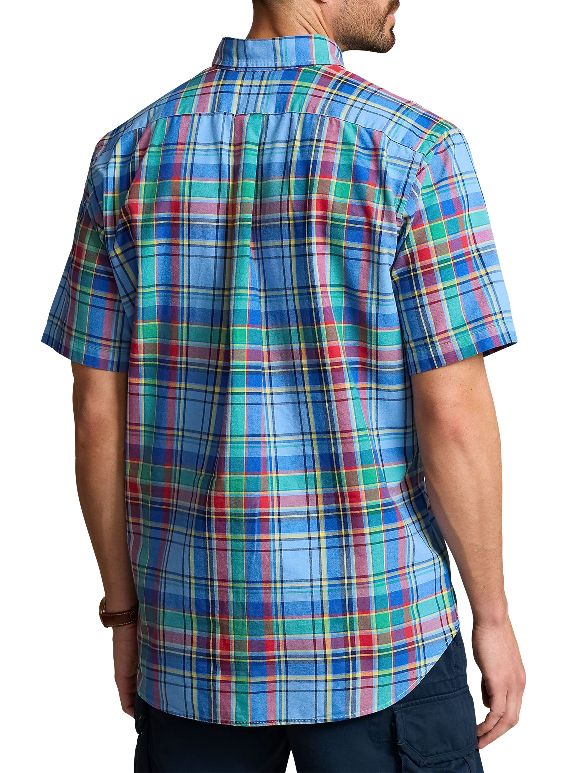 トップス POLORALPHLAUREN Big + Tall | Polo Ralph Lauren Multi Plaid Oxford Sport