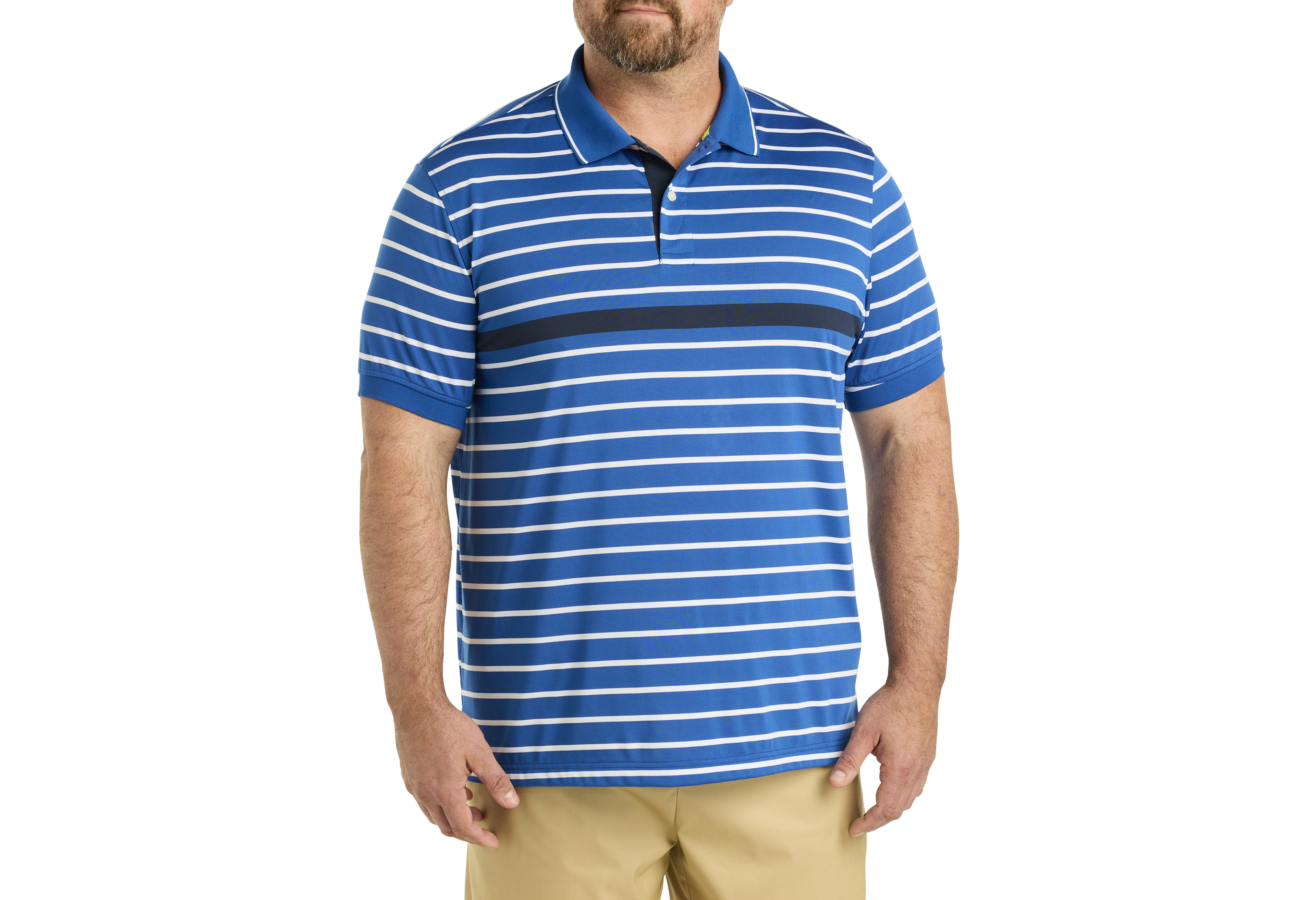 Navtech Multi Striped Polo Shirt