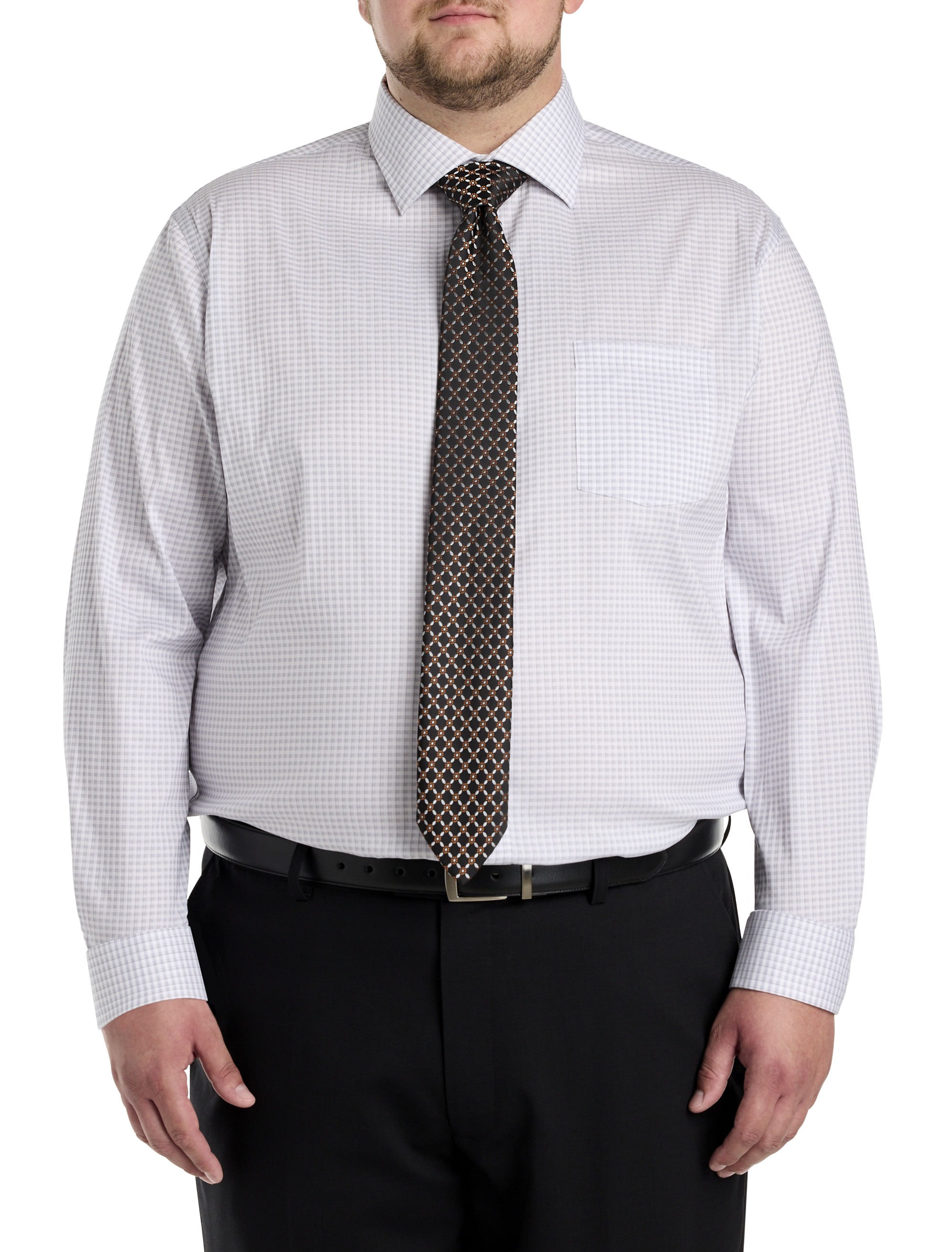 Check Non-Iron Stretch Dress Shirt