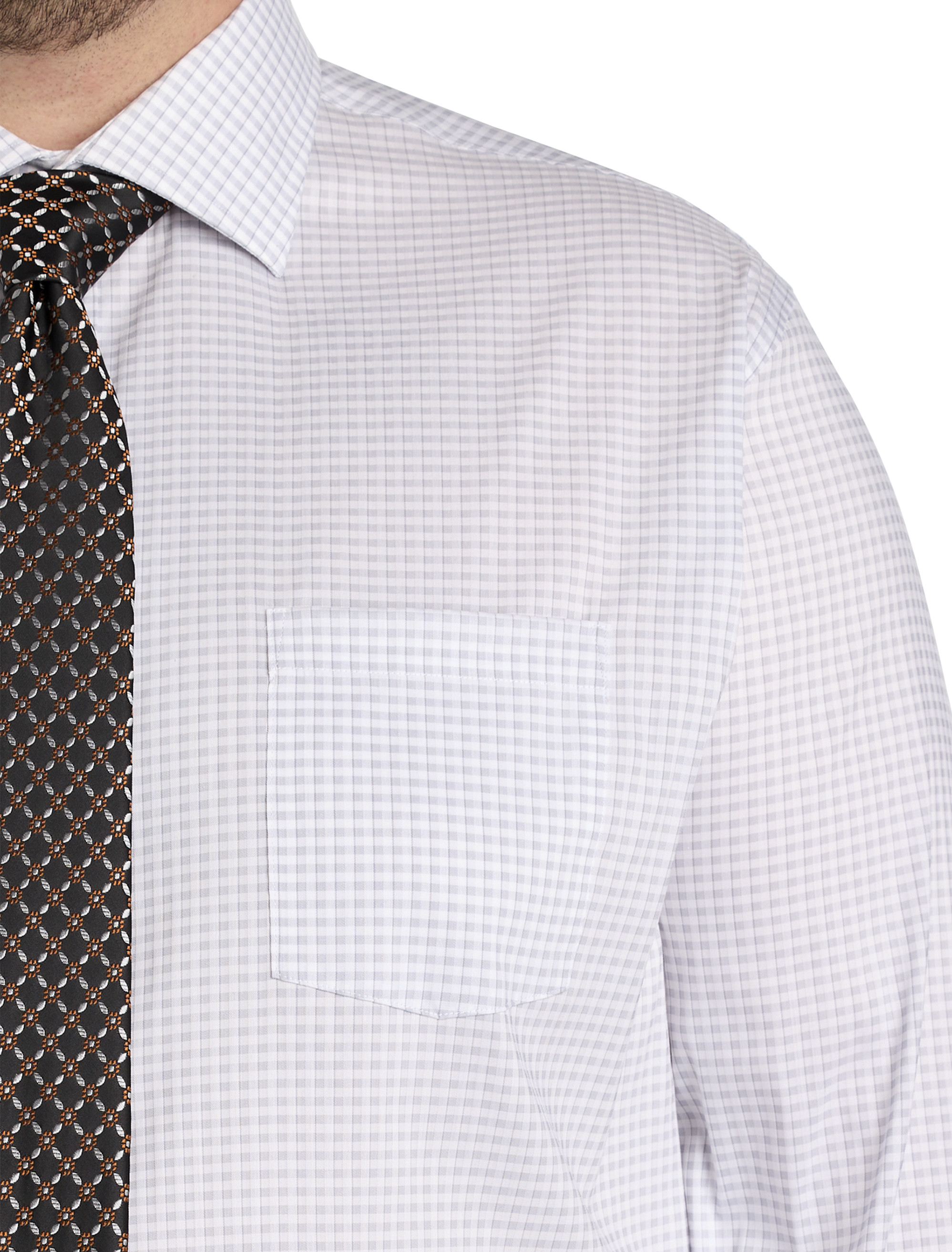 Check Non-Iron Stretch Dress Shirt
