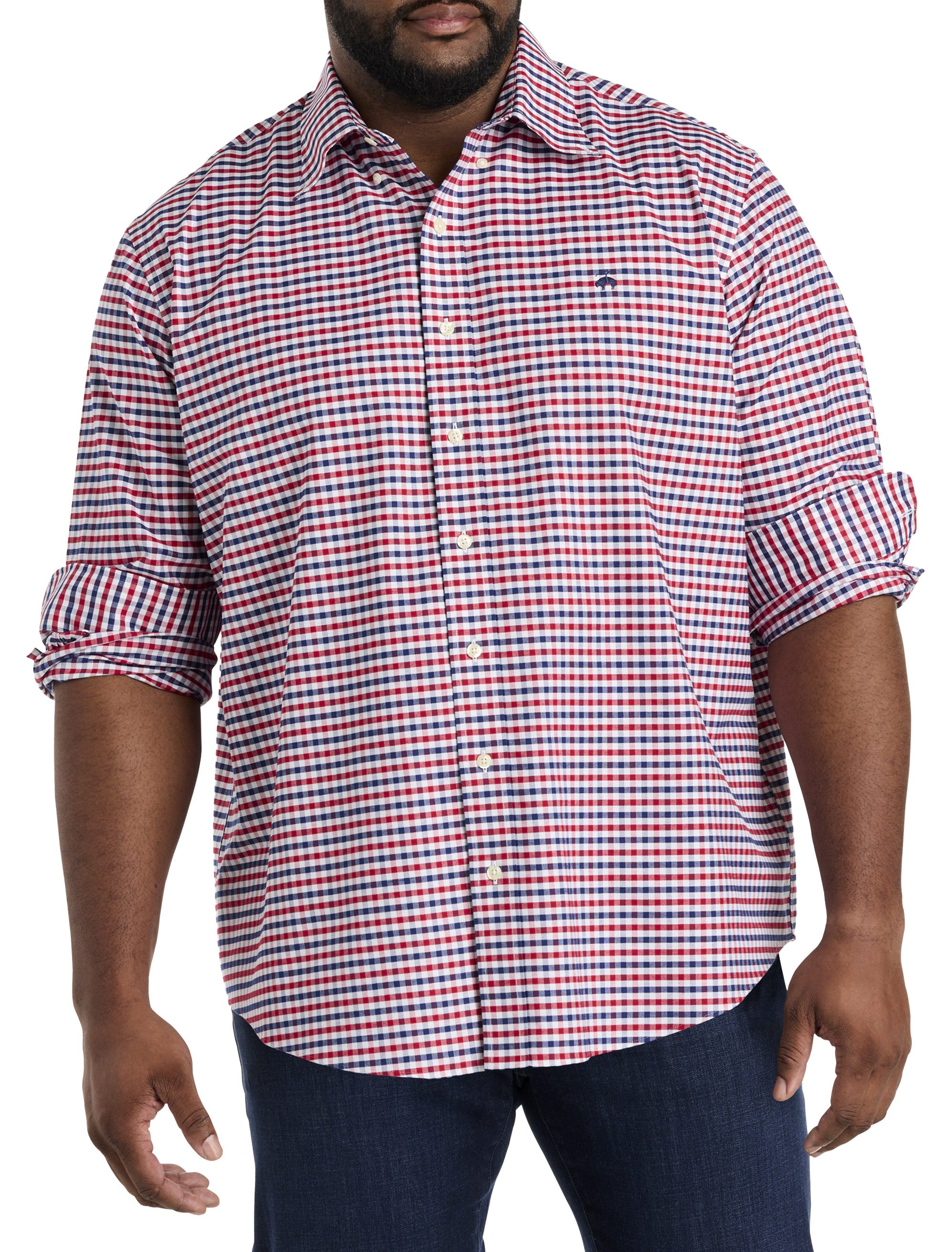 Brooks Brothers Non-Iron Gingham Sport Shirt