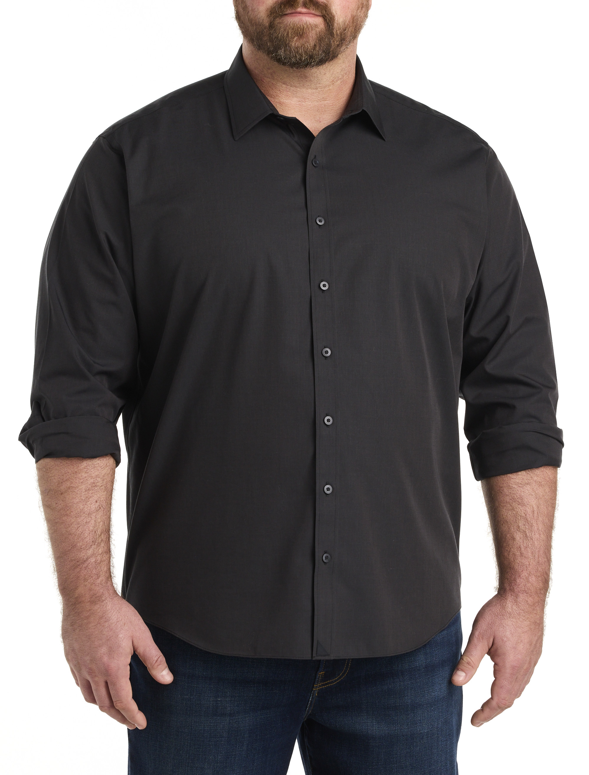 Black Long Sleeve Button Up Shirt, Black Long Sleeve Button Up Shirt