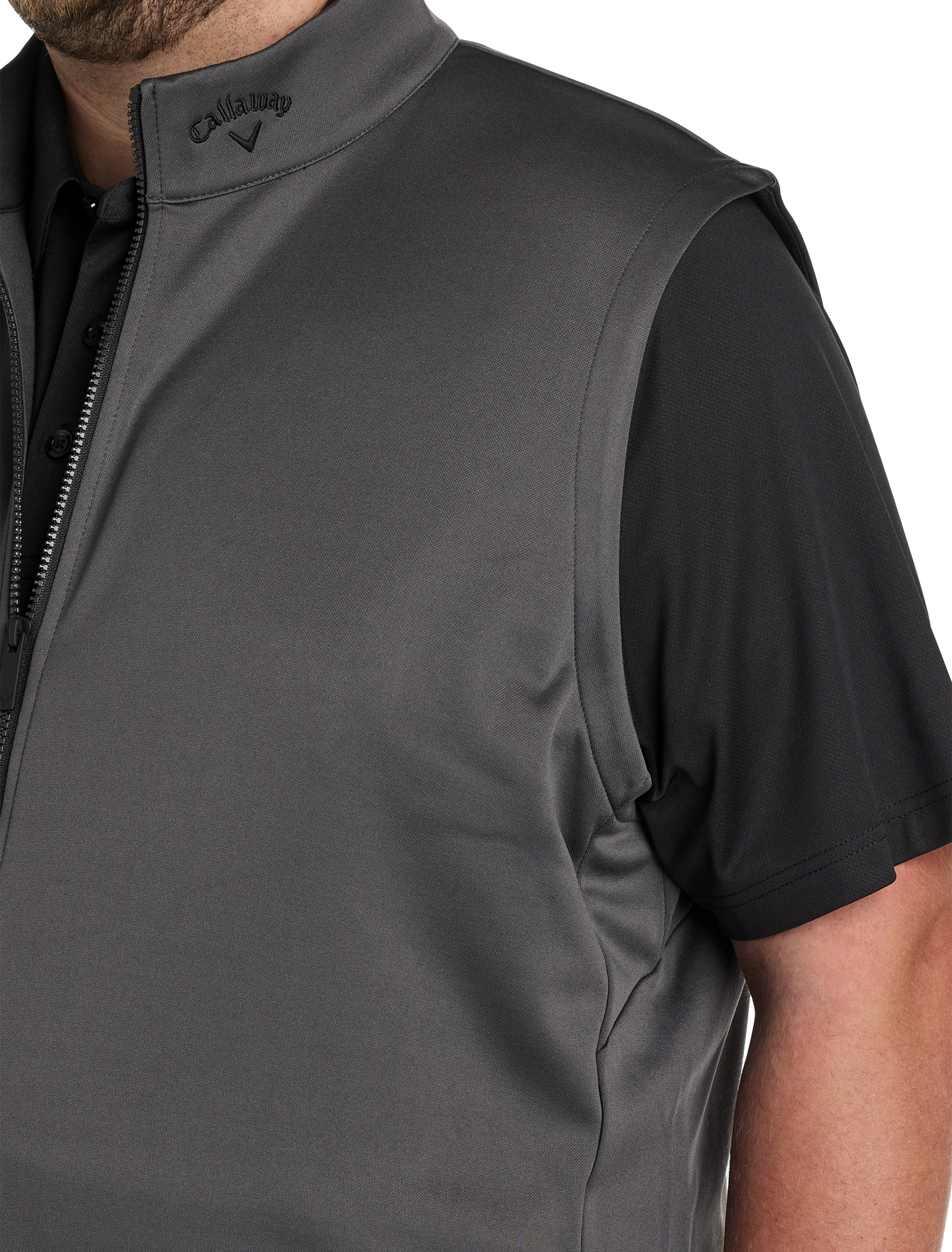 Zip-Front Fleece Vest