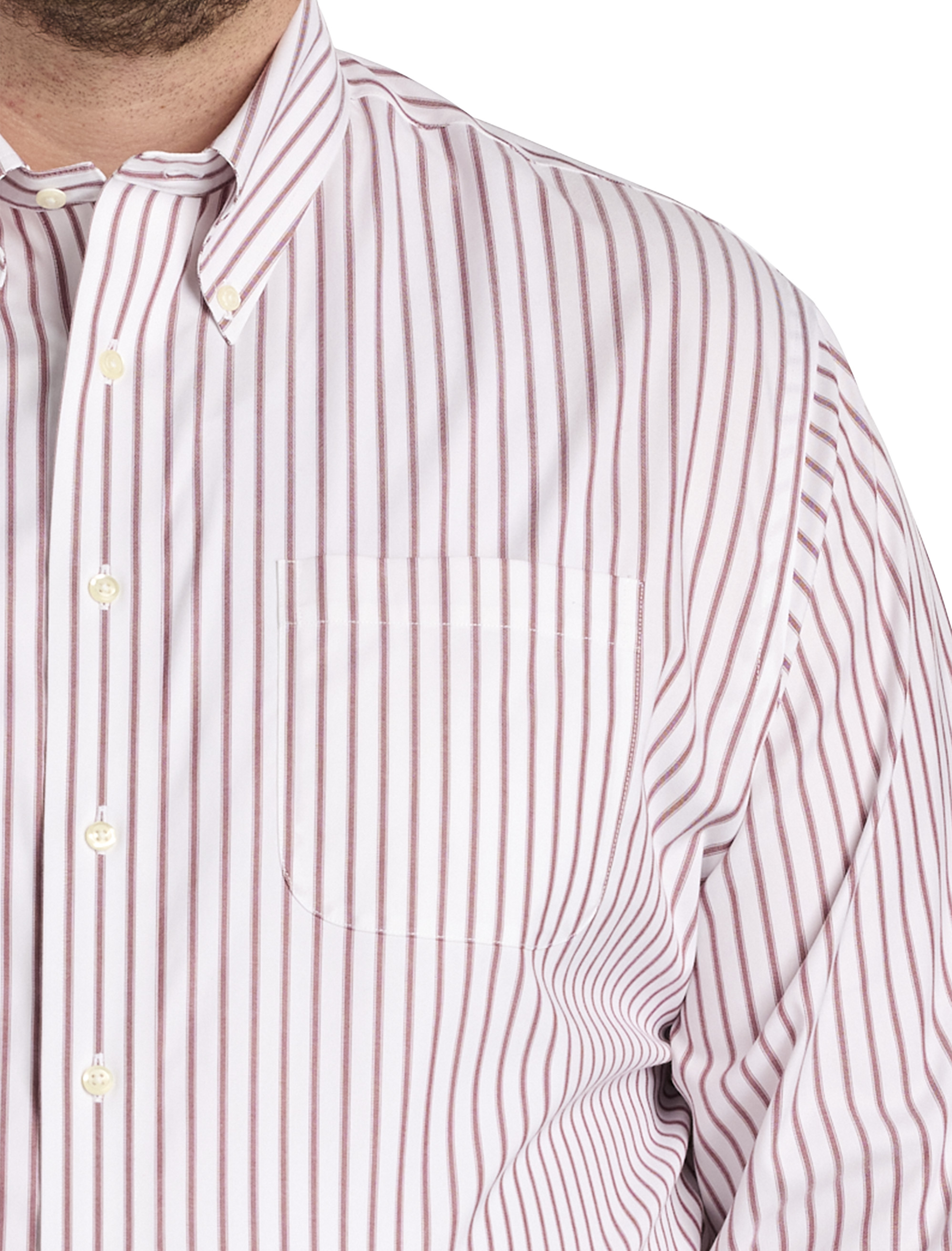 Non-Iron Striped Dress Shirt