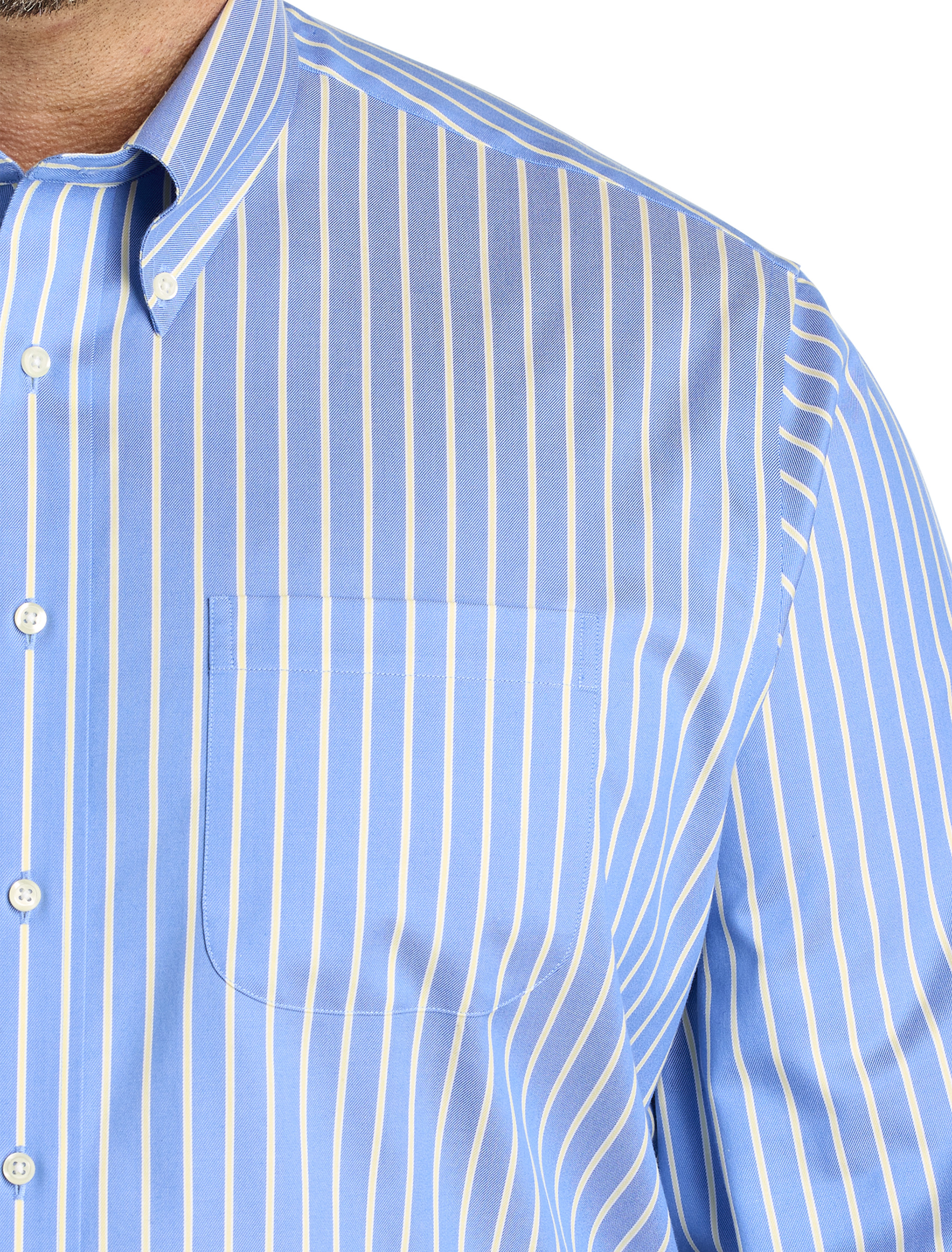 Non-Iron Striped Dress Shirt