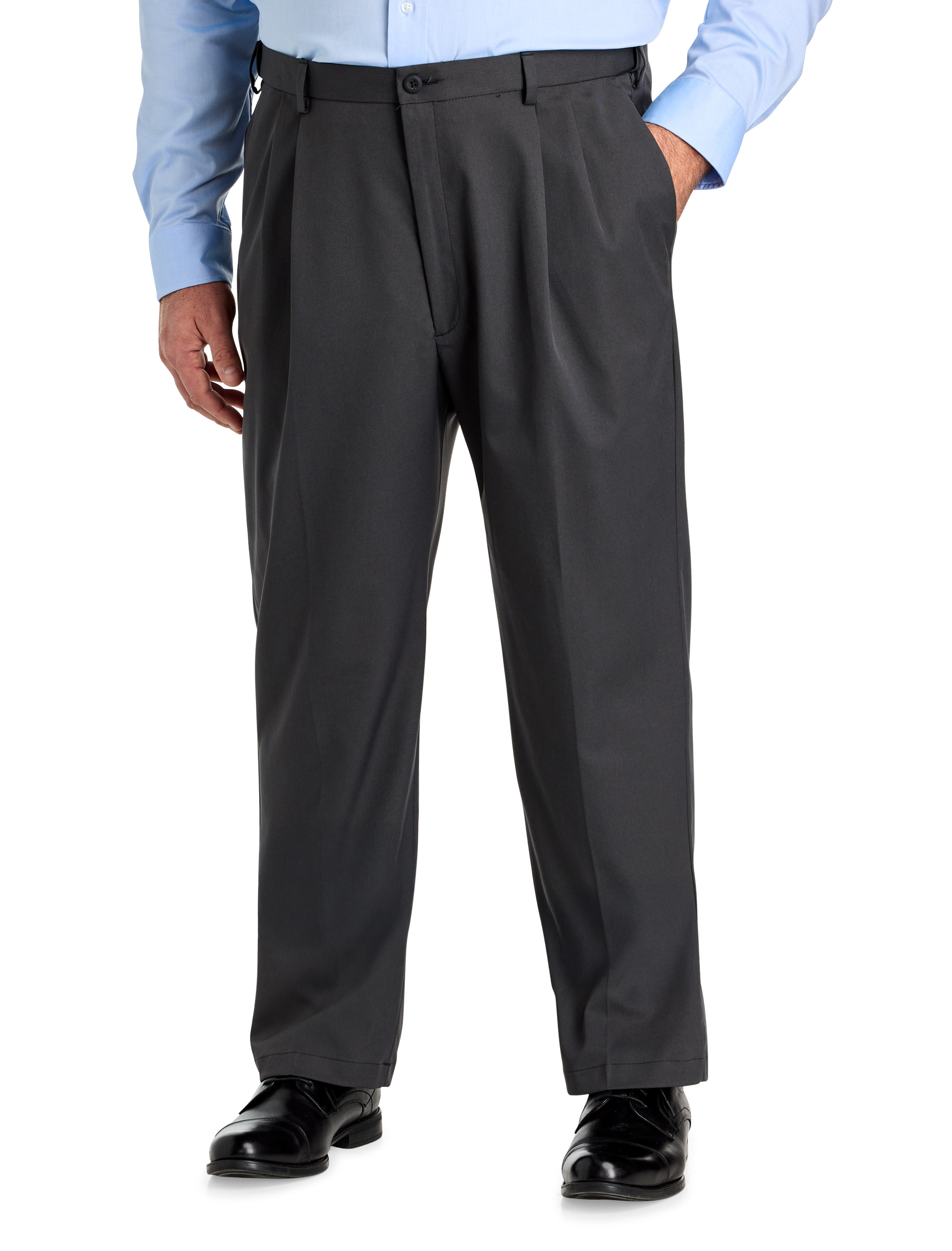 mens light grey dress pants Men's Heath Slim Fit Dress Pants main image 0