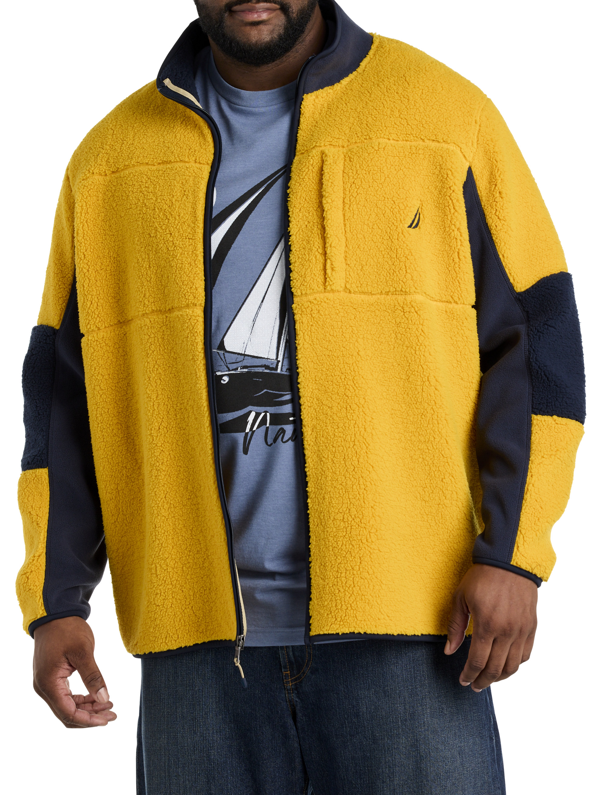 Big + Tall | Nautica Elevated Nautex Zip-Front Jacket | DXL