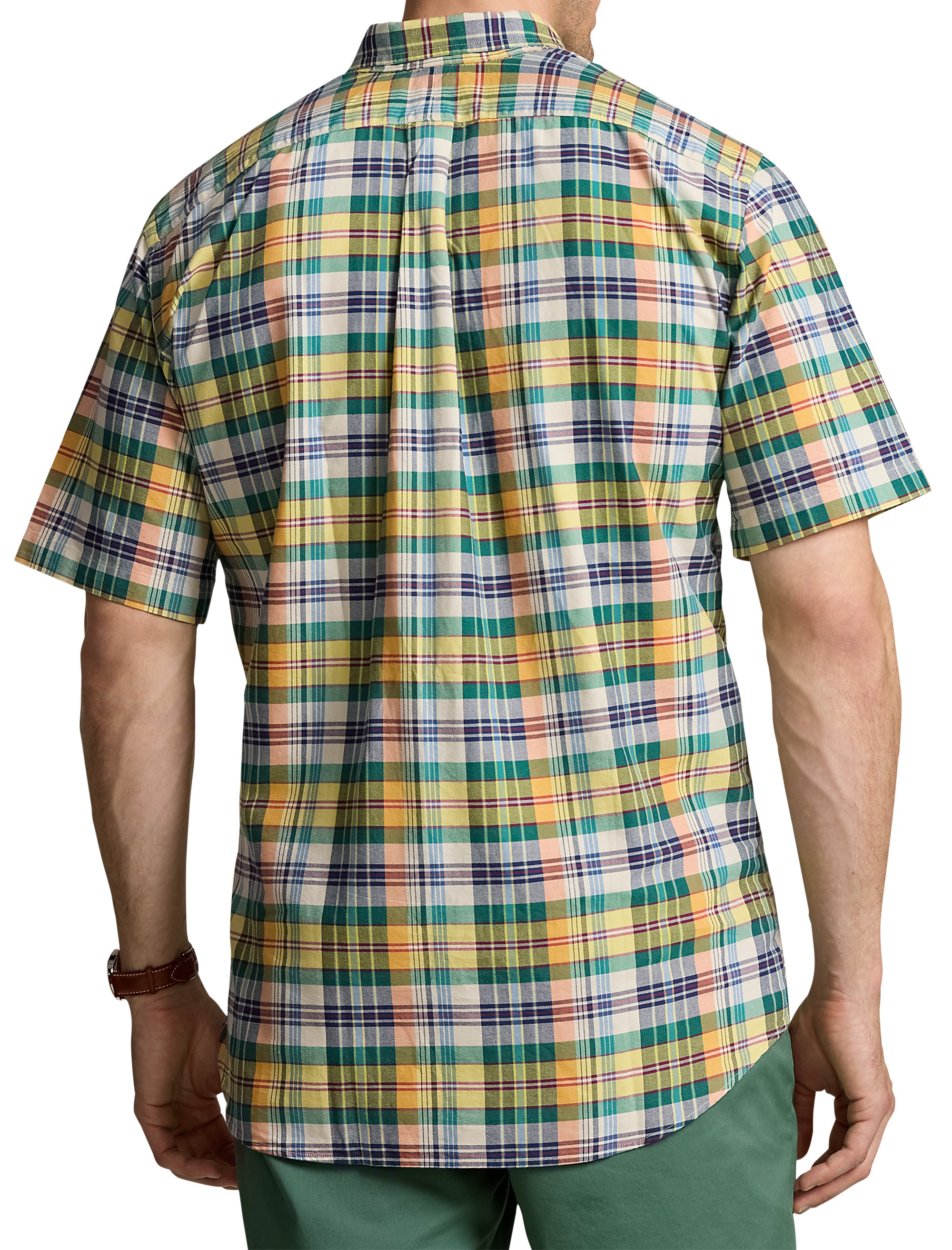 Plaid Oxford Sport Shirt - thumbnail 2