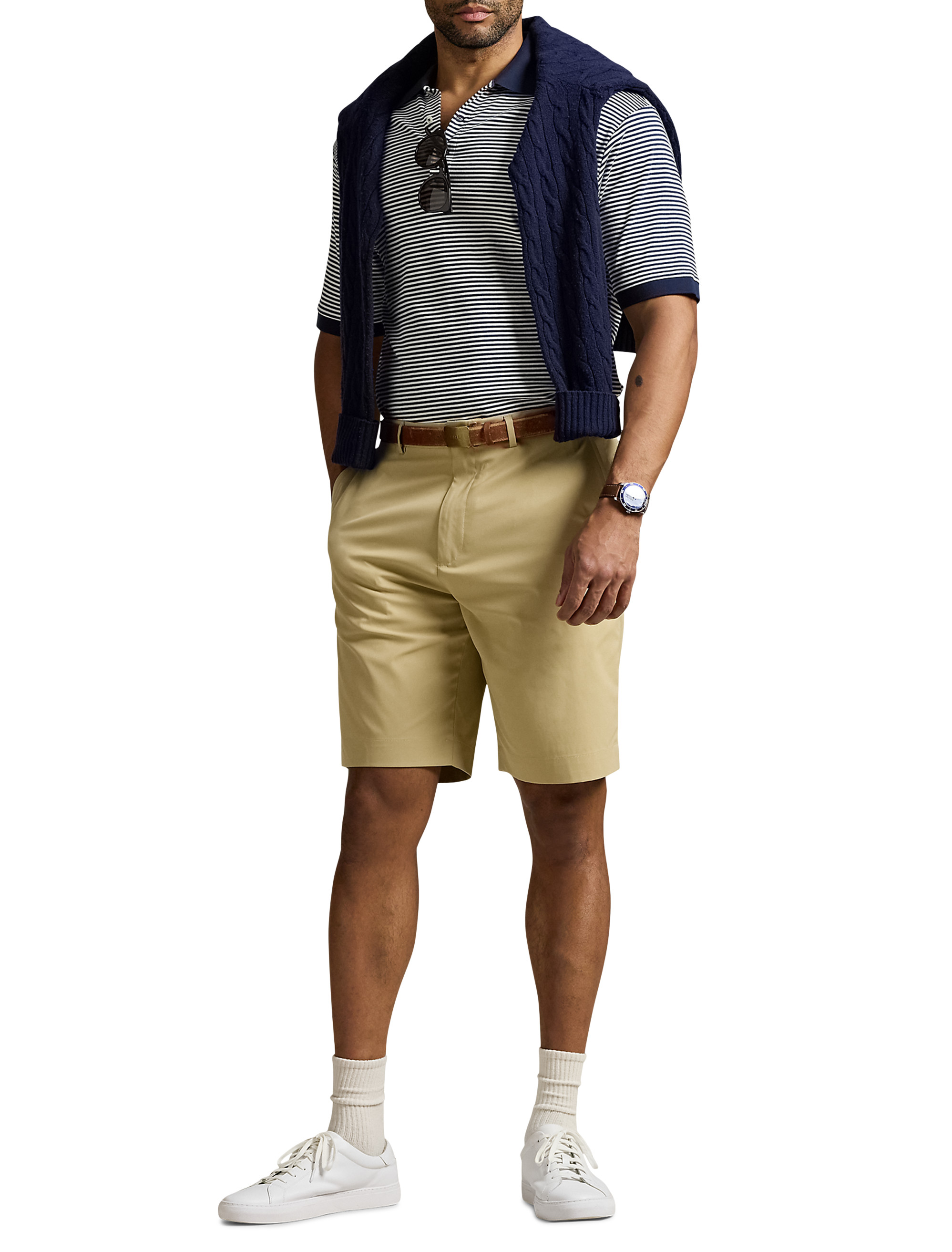Big + Tall | Polo Ralph Lauren Performance Fit Twill Shorts | DXL