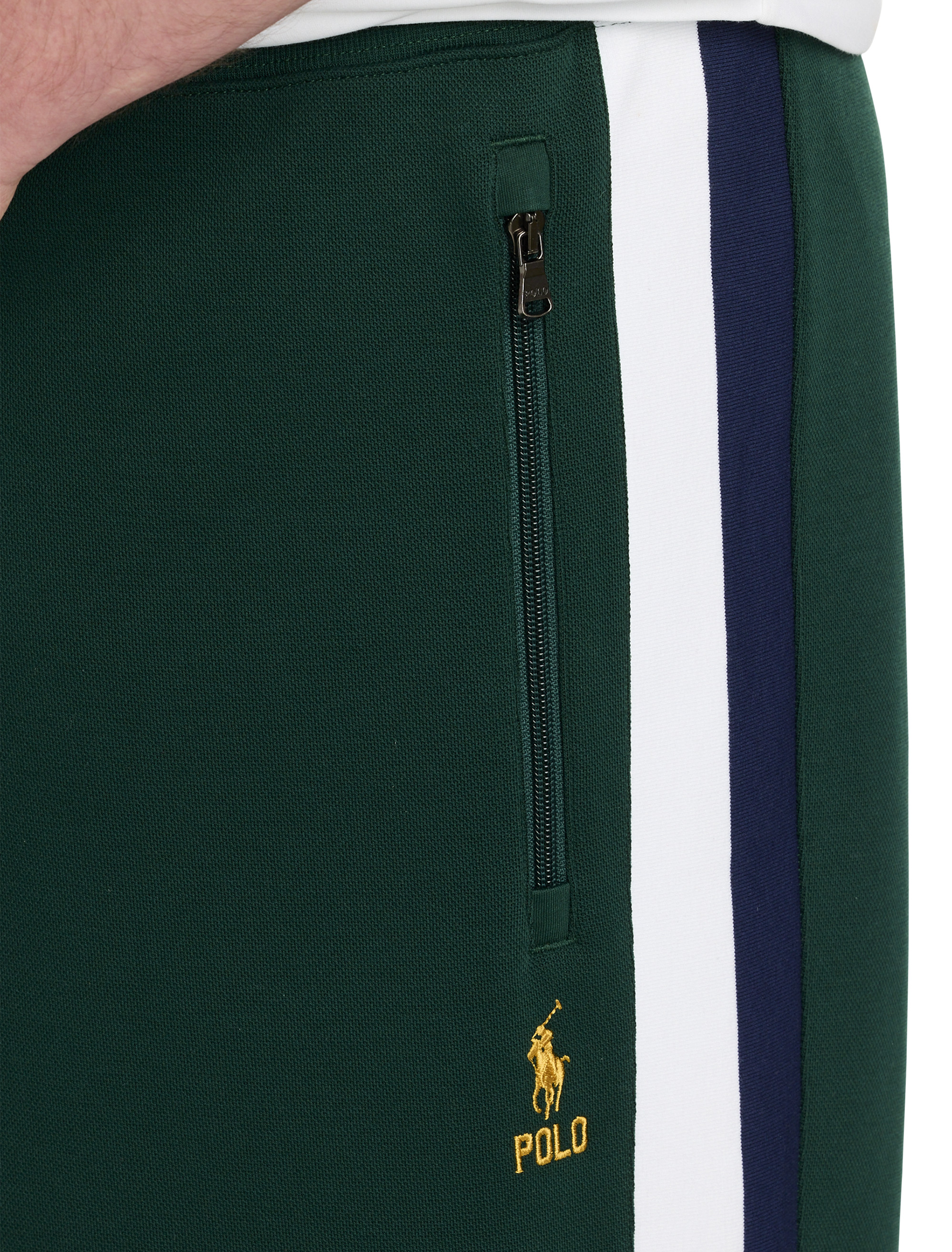 Big + Tall | Polo Ralph Lauren Logo Double-Knit Tech Shorts | DXL