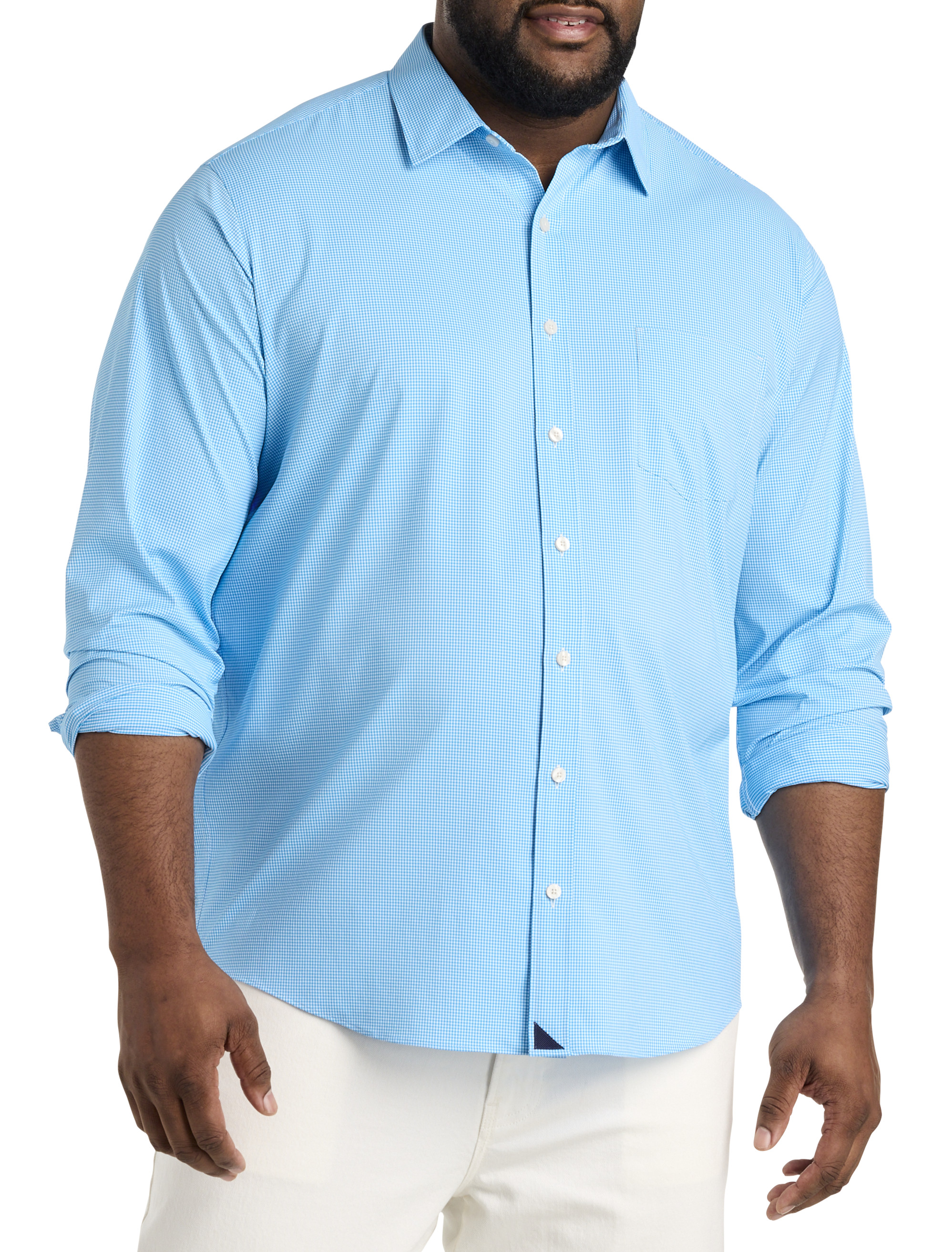 Big + Tall | UNTUCKit Fit By DXL Lee Sport Shirt | DXL