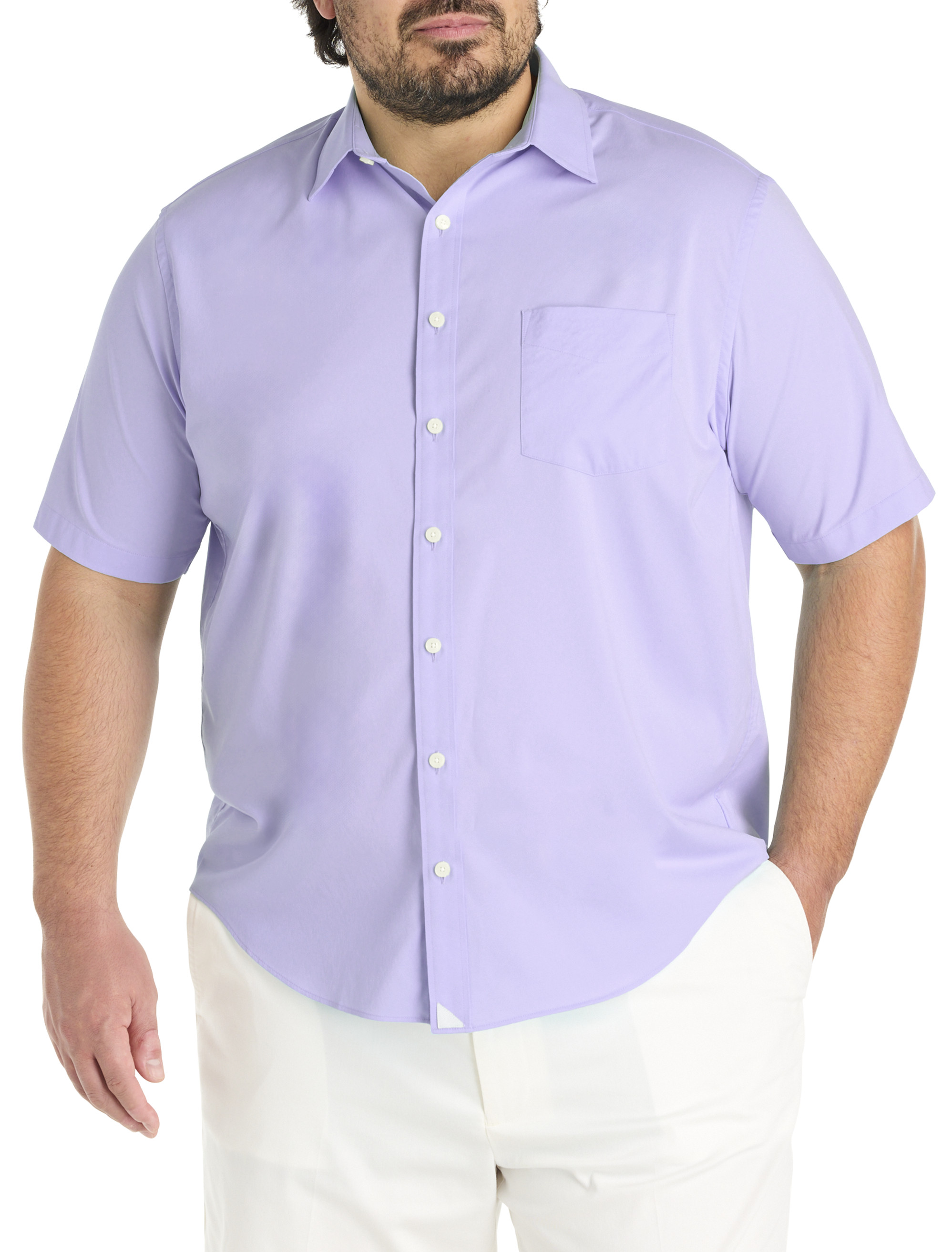 Men's Lavender Dress Shirts | DXL