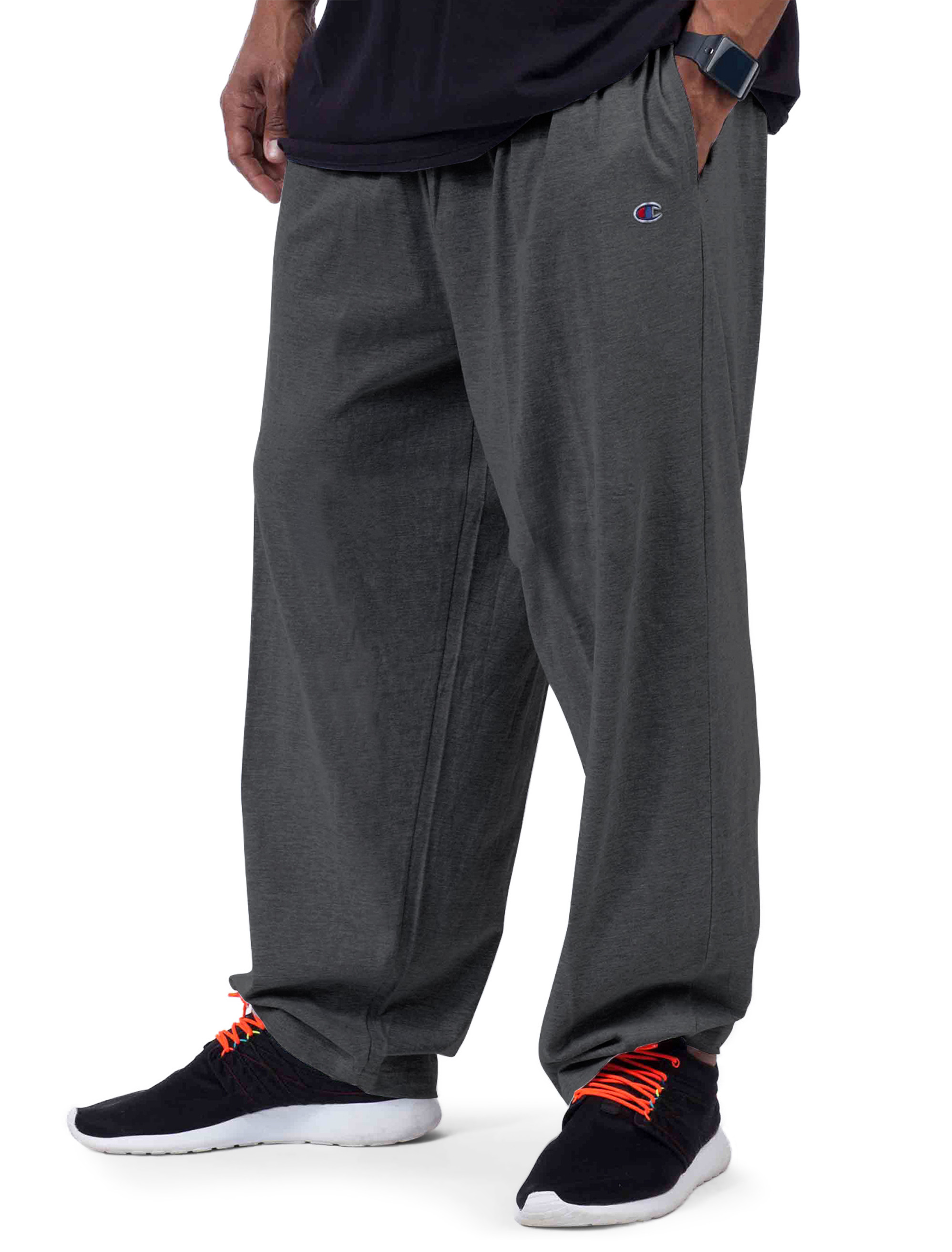 Champion big logo on sale sweatpants