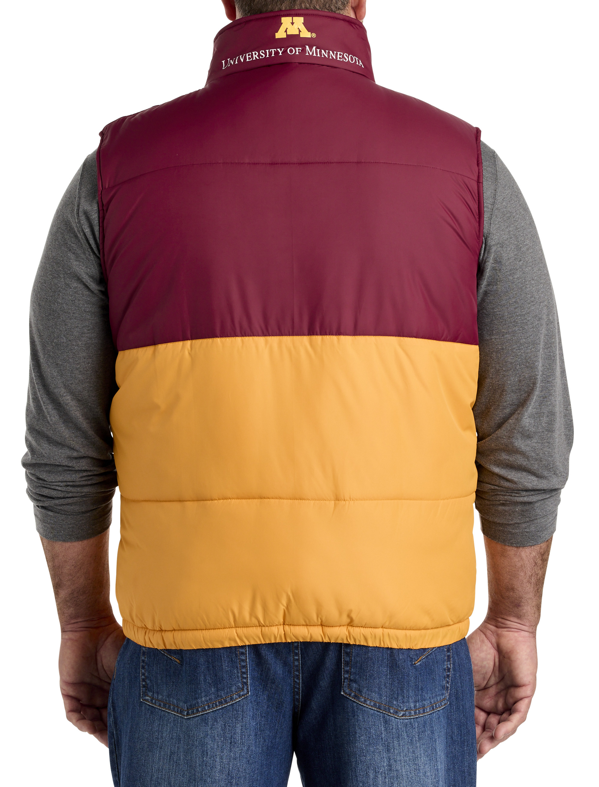 Big + Tall | Collegiate Puffer Vest | DXL