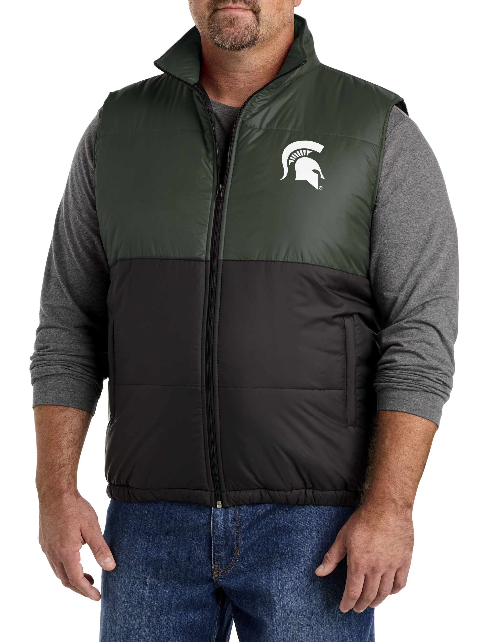 Big + Tall | Collegiate Puffer Vest | DXL