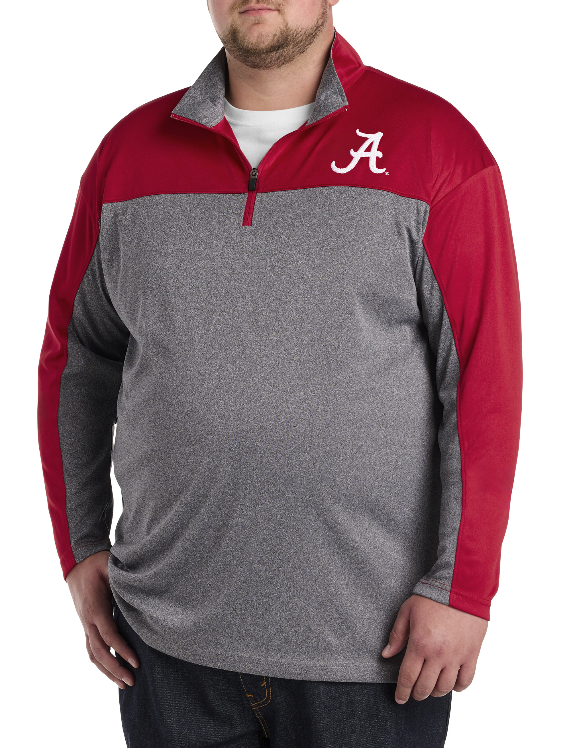 1/4-Zip Colorblocked Pullover