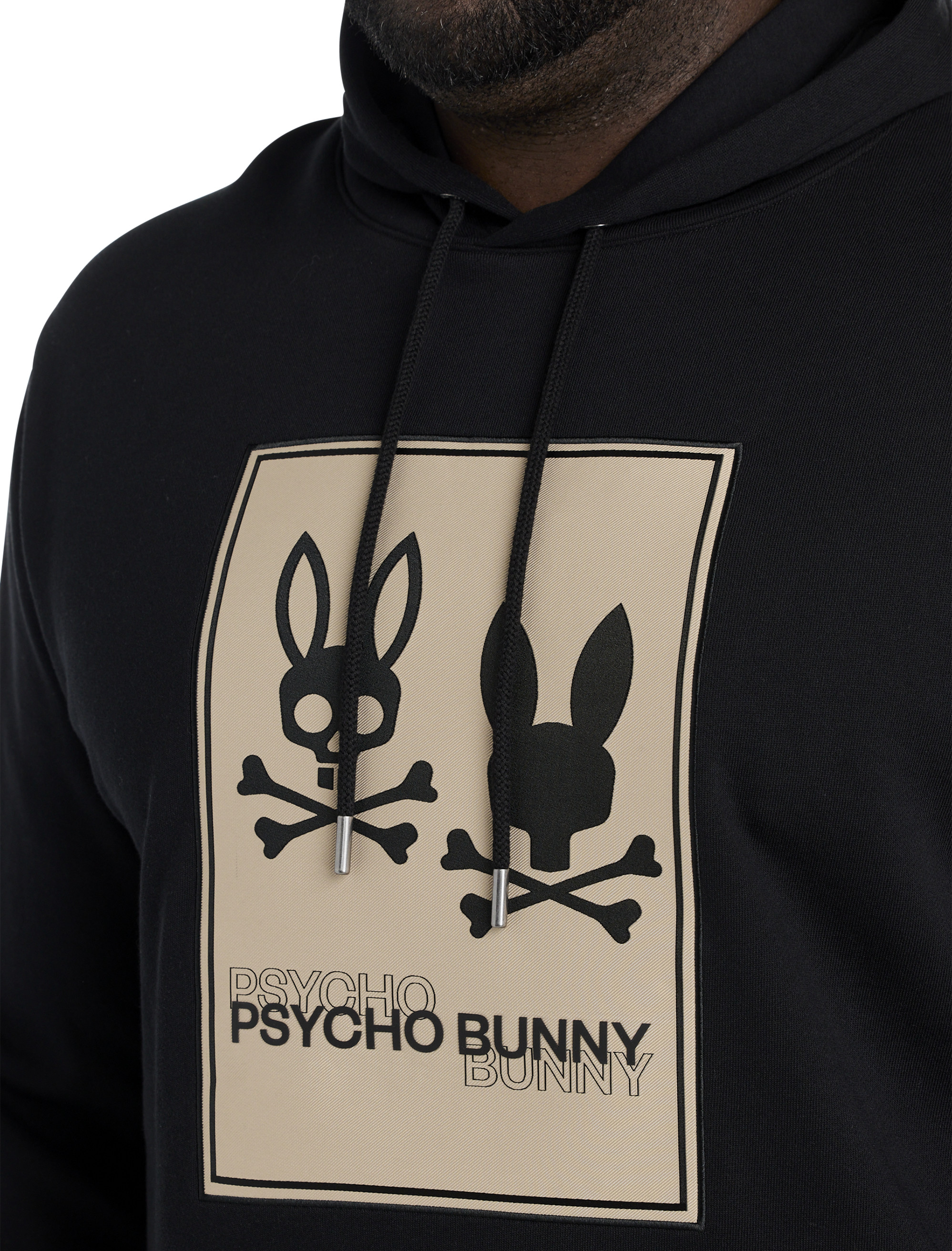 Big + Tall | Psycho Bunny Monroe Hoodie | DXL