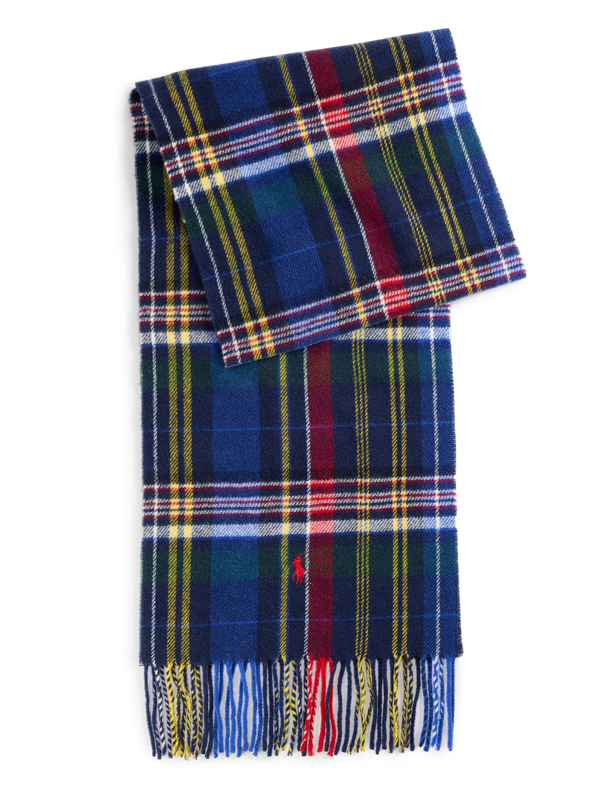 Big + Tall | Polo Ralph Lauren Multi Plaid Scarf | DXL