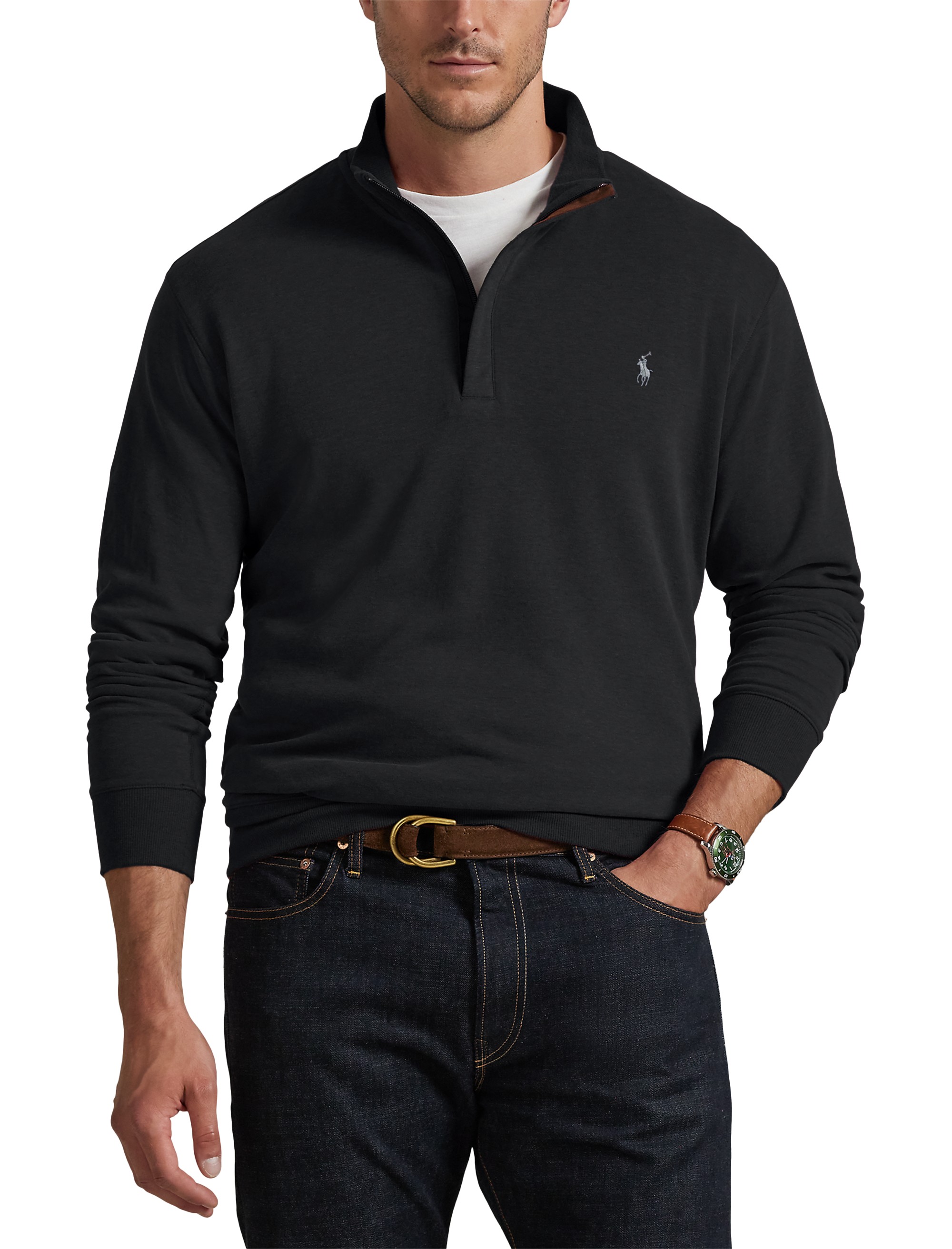 Luxe 1/4-Zip Pullover