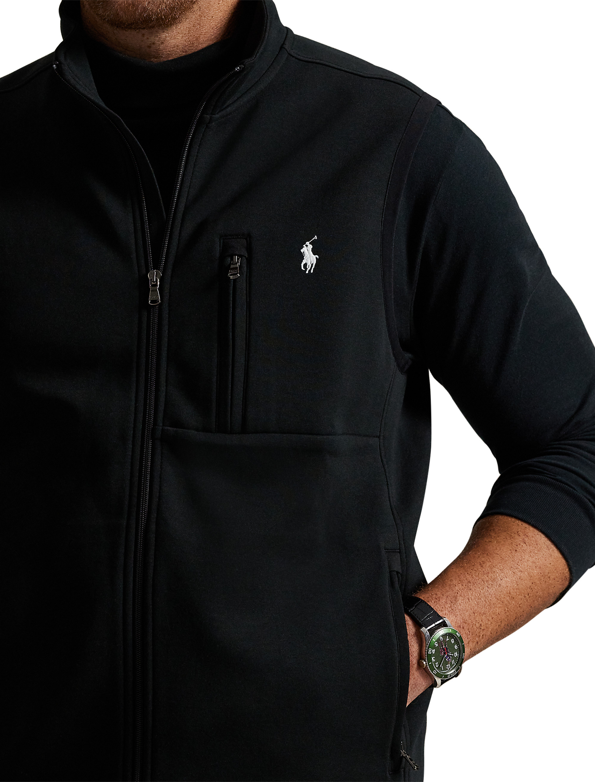 Big + Tall | Polo Ralph Lauren Double-Knit Tech Vest | DXL