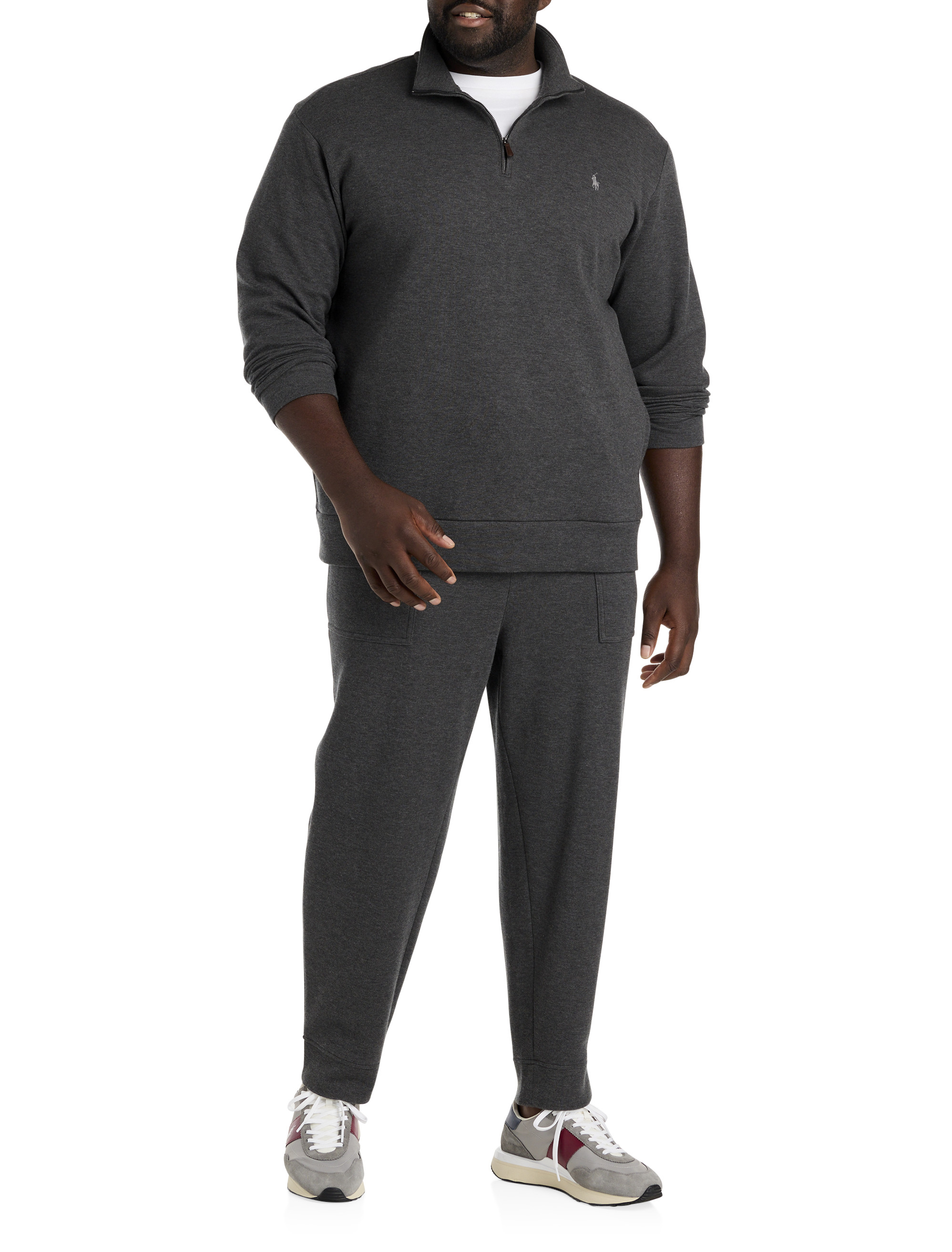 Polo Ralph Lauren Mサイズ Big + Tall | Polo Ralph Lauren Double-Knit Mesh 1/4-Zip Pullover | DXL