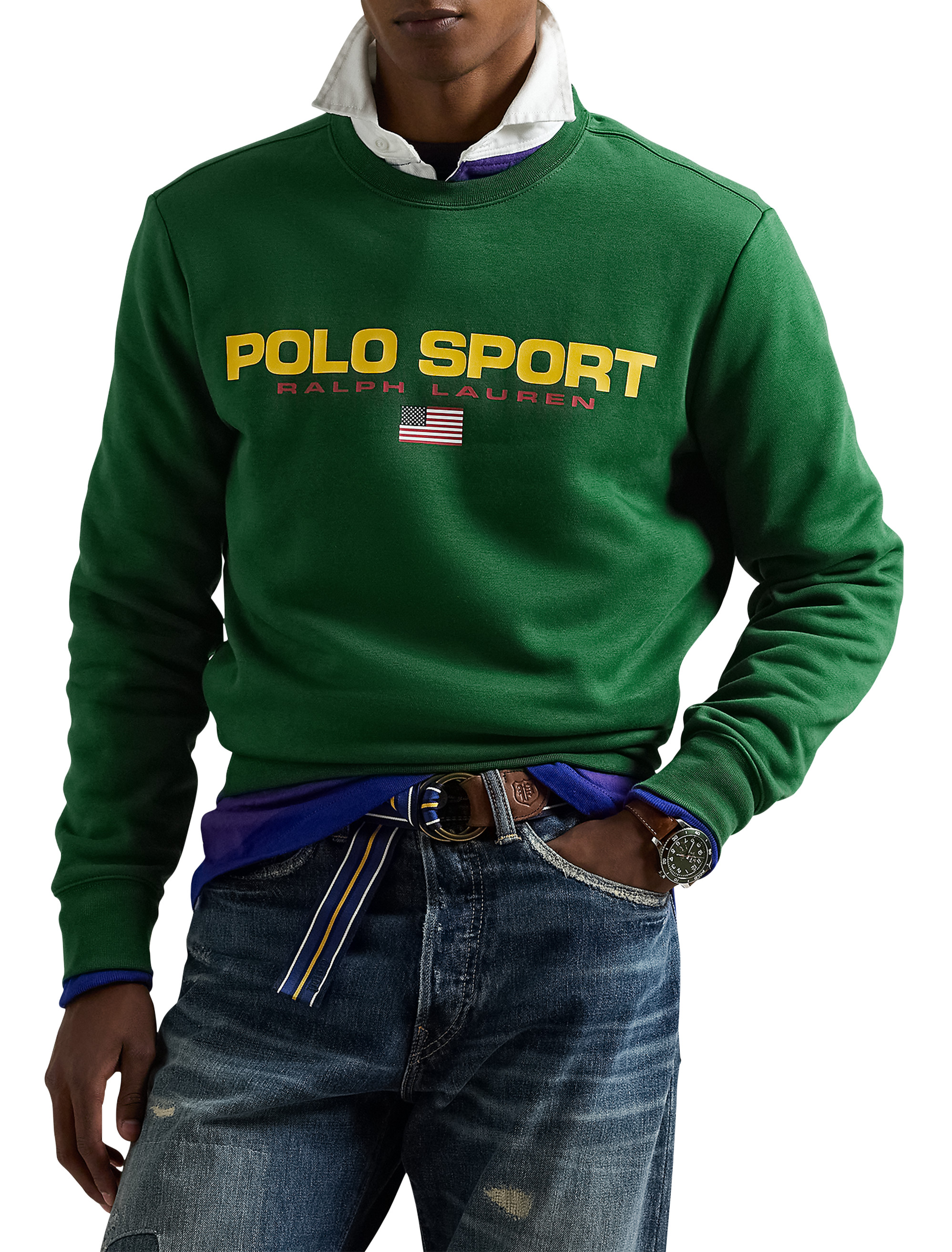 Big + Tall | Polo Ralph Lauren Polo Sport Fleece Sweatshirt | DXL