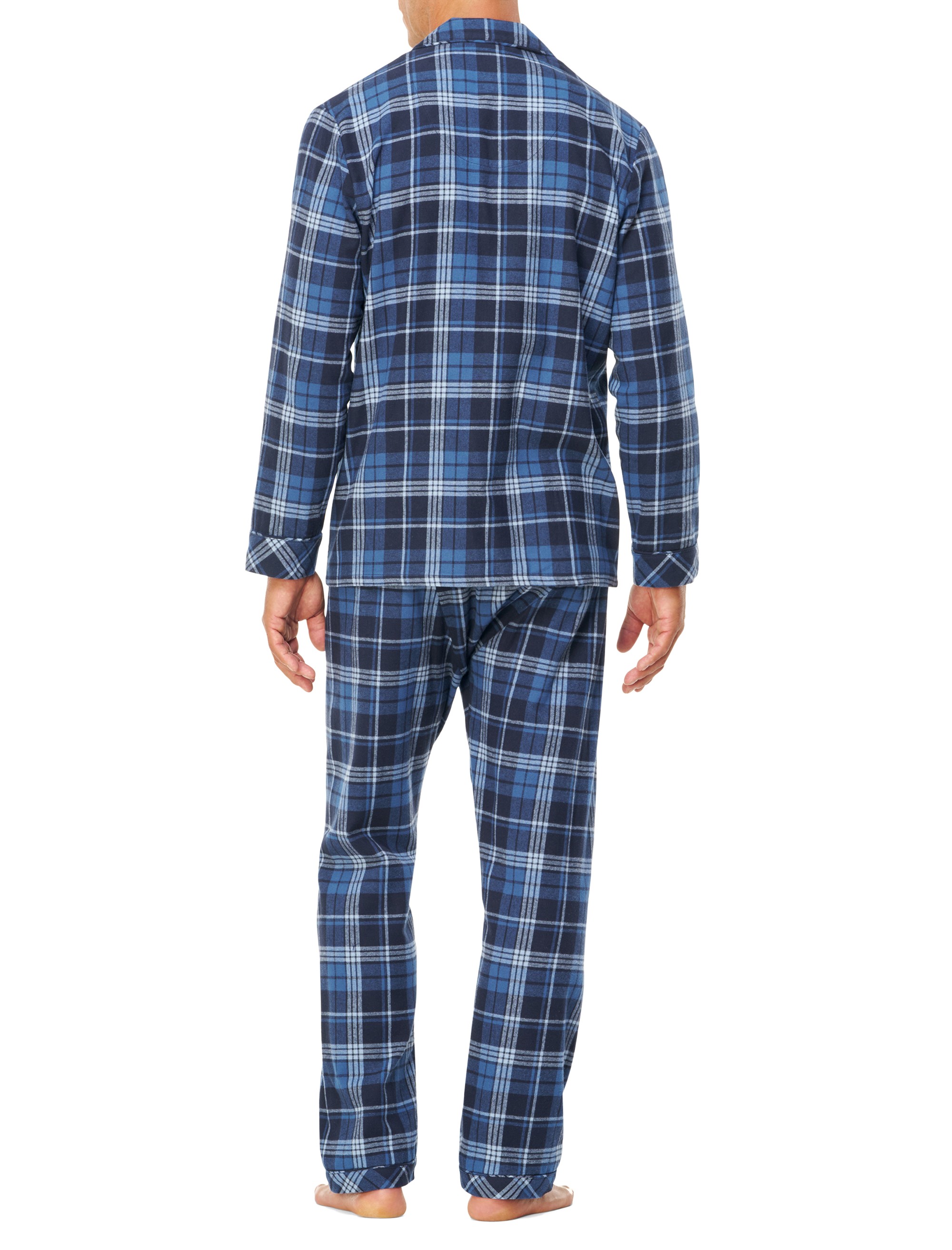 Plaid Flannel Pajama Set - thumbnail 2