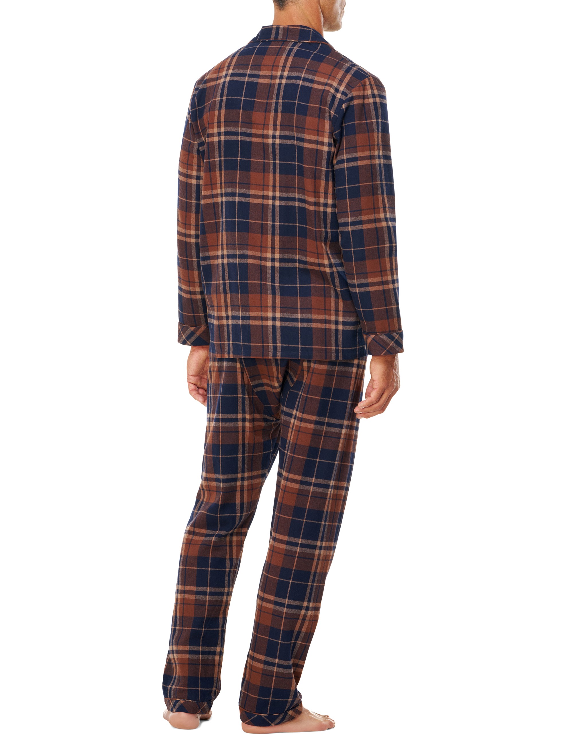 Plaid Flannel Pajama Set - thumbnail 5