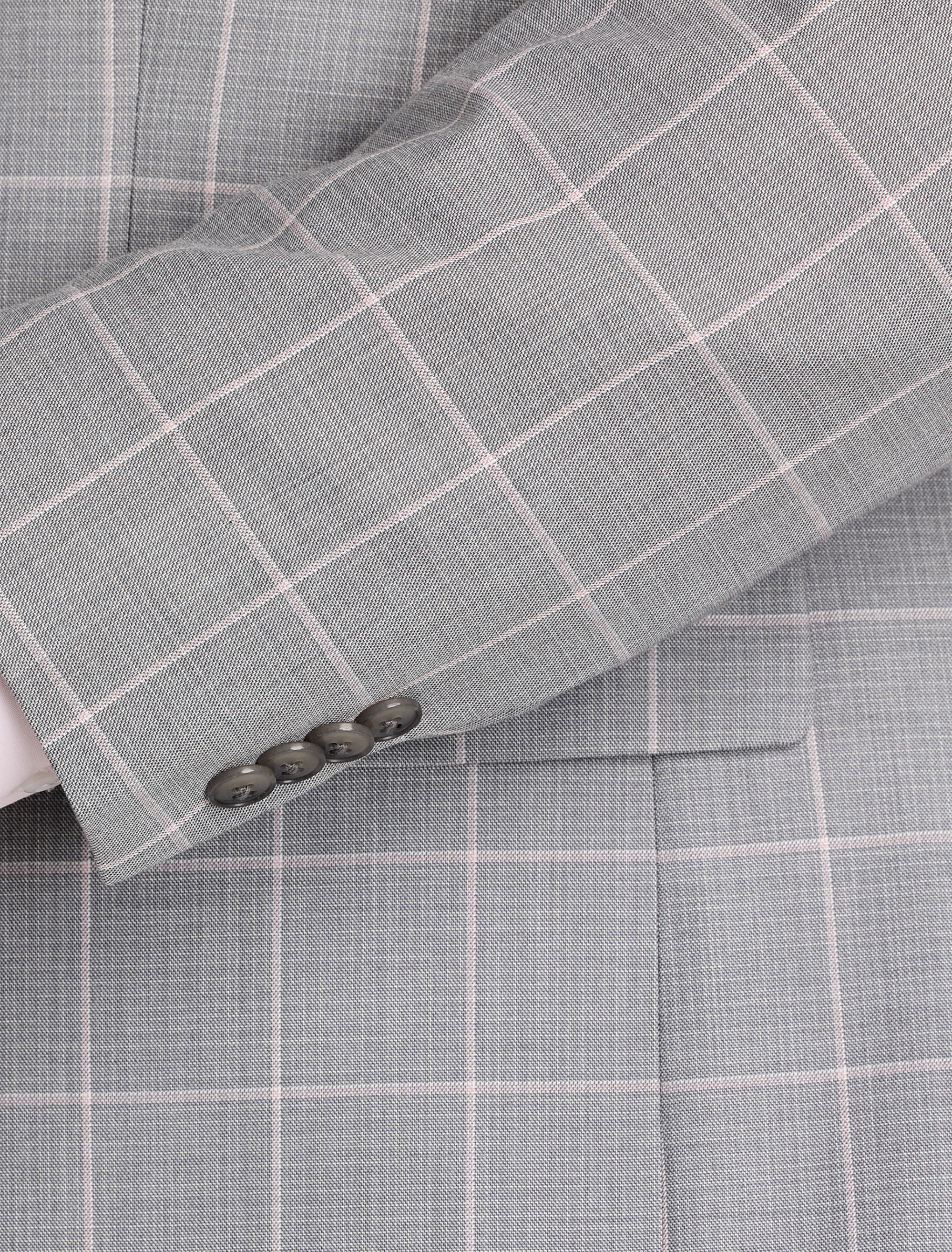 Big + Tall | Michael Kors Windowpane Suit Jacket | DXL