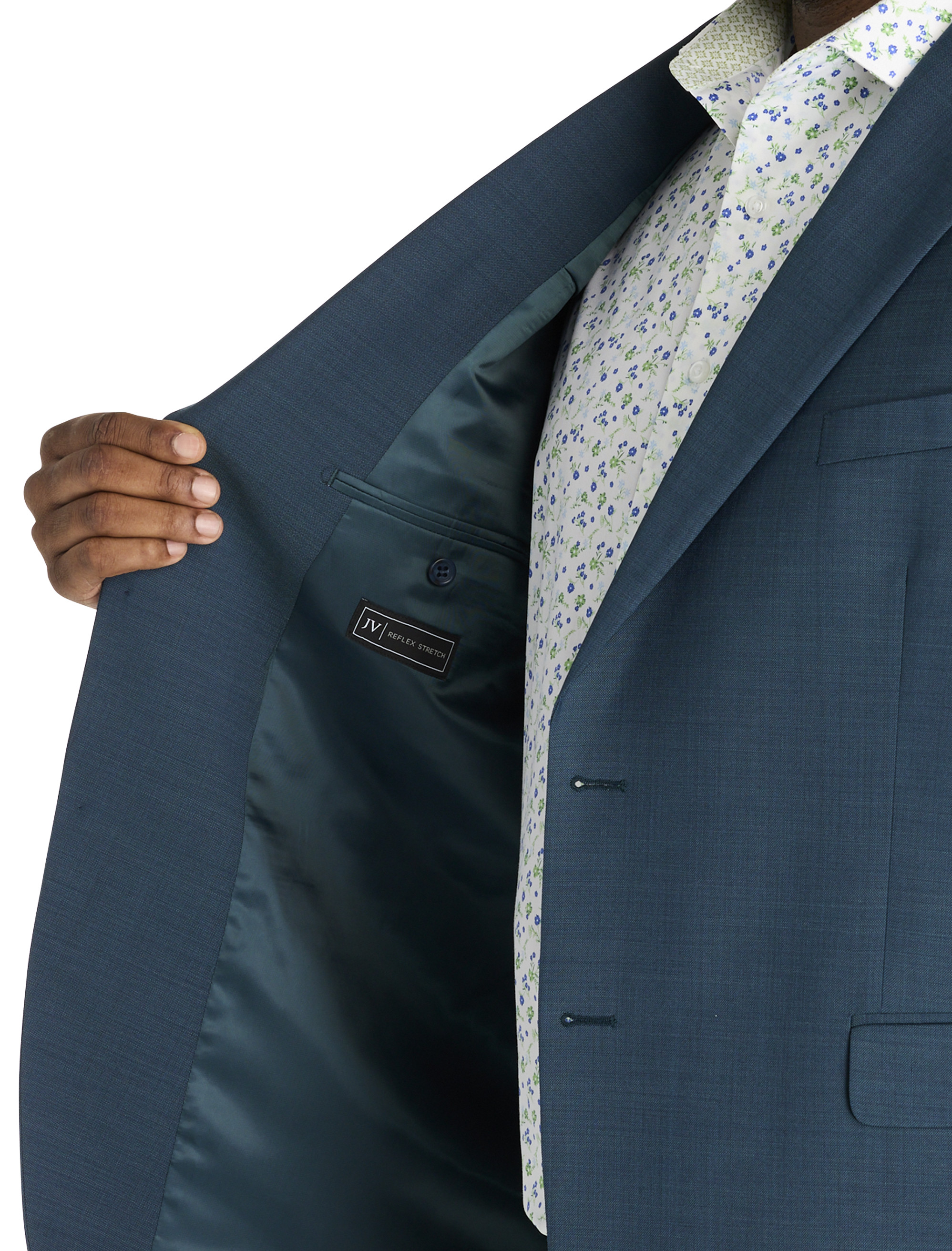 Big + Tall | JV Reflex Solid Suit Jacket | DXL