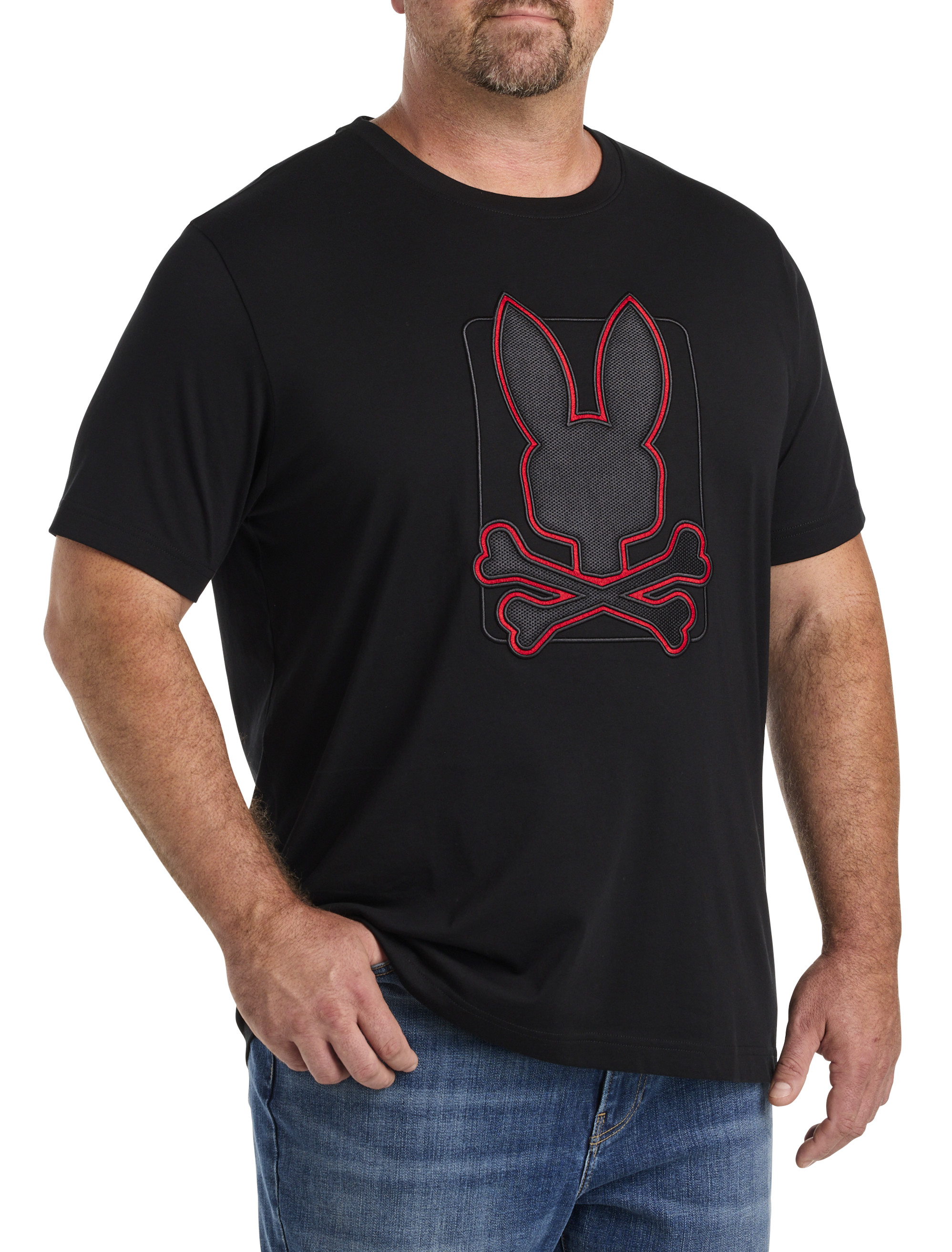 Big + Tall | Psycho Bunny Pierce Graphic Tee | DXL