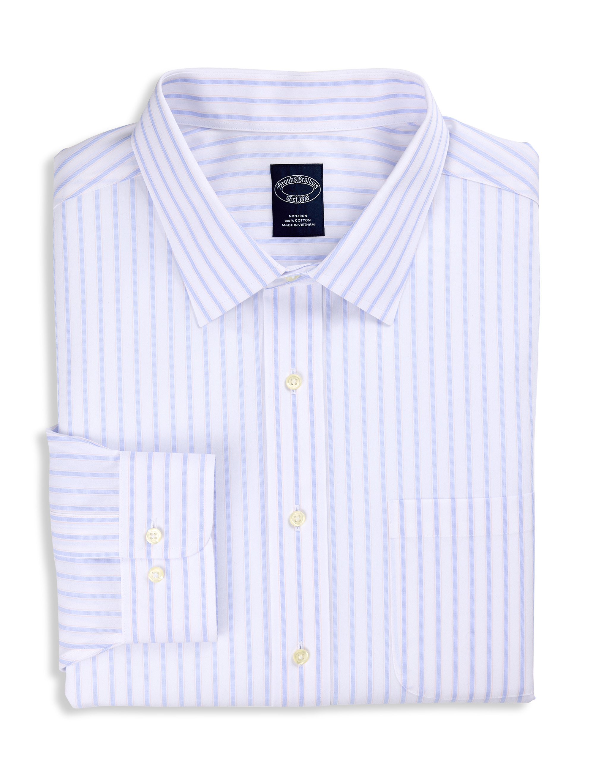 Non-Iron Striped Dress Shirt