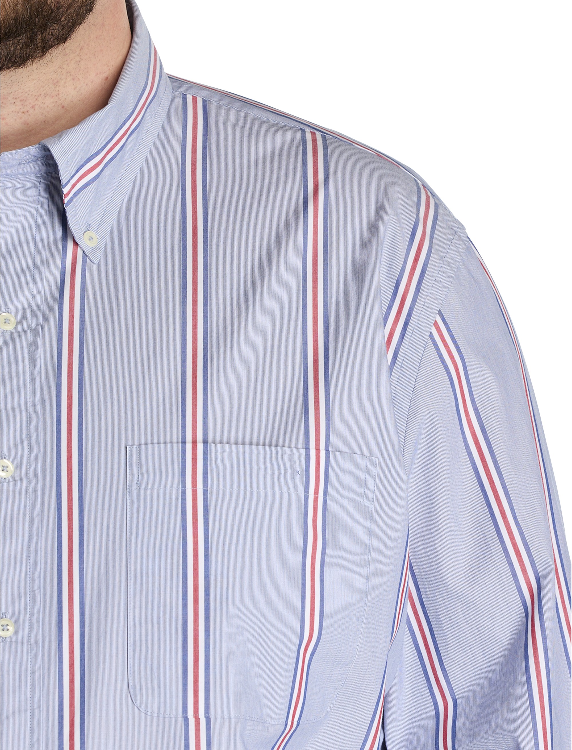 Multi-Striped Oxford Friday Sport Shirt - thumbnail 3