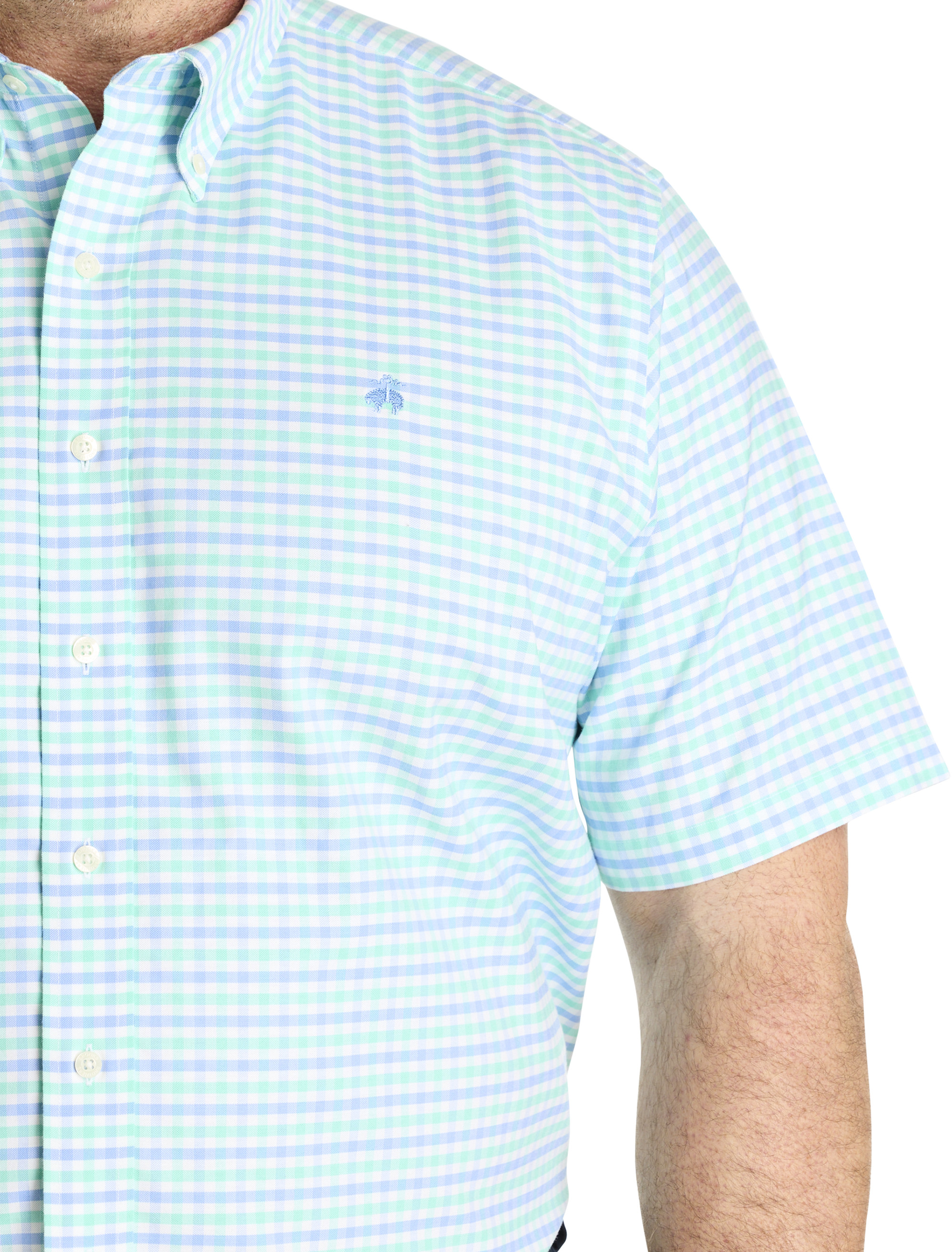 Non-Iron Gingham Sport Shirt