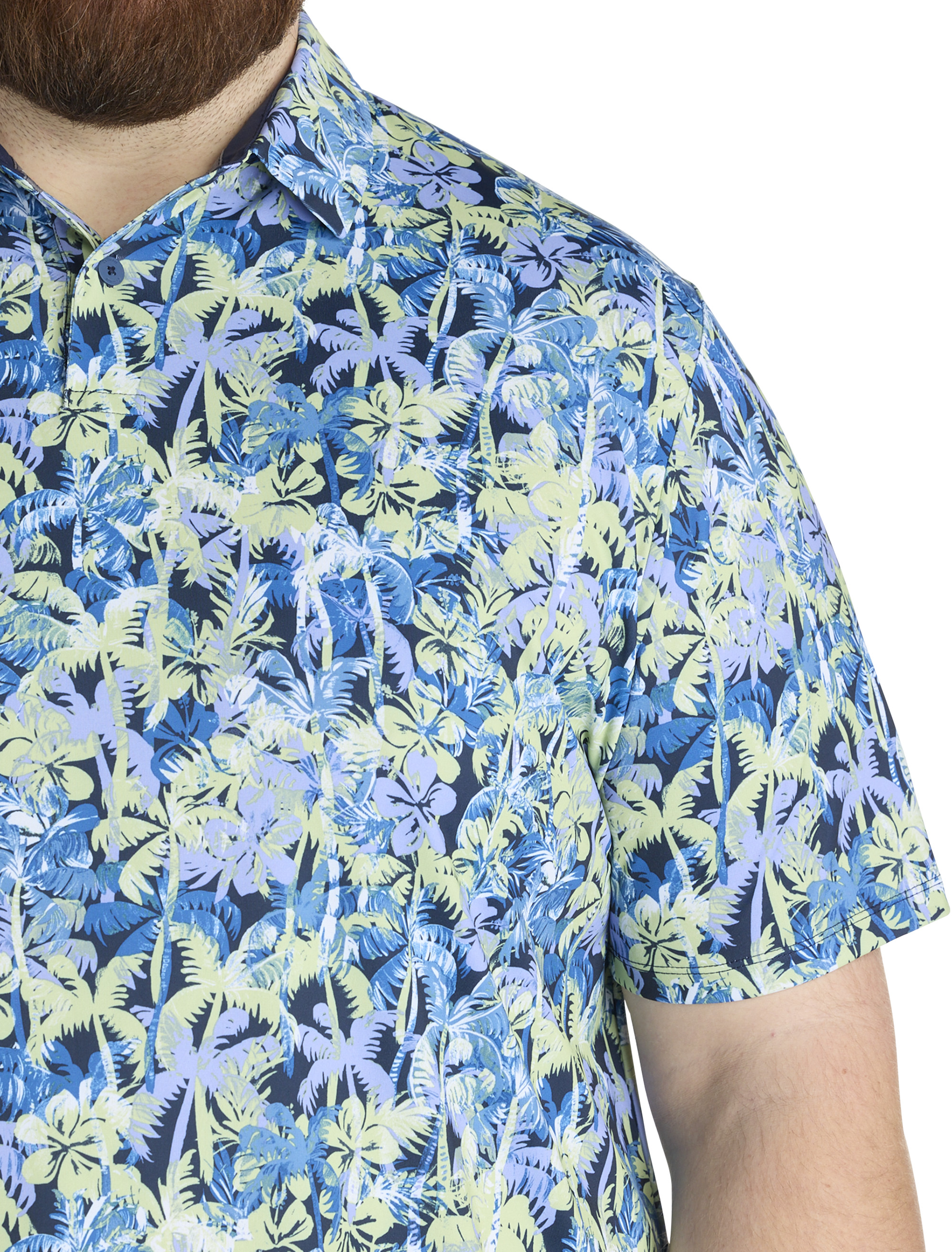 Sunrise Confetti Performance Polo Shirt