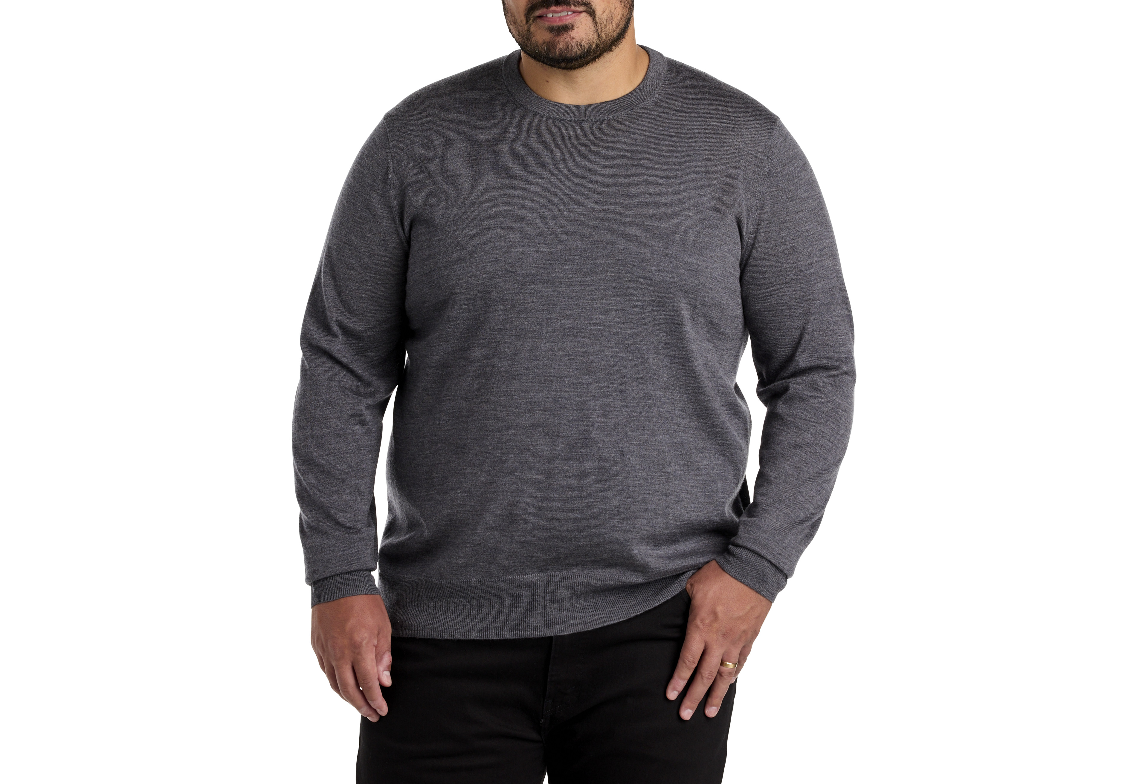 Merino Wool Crewneck Sweater