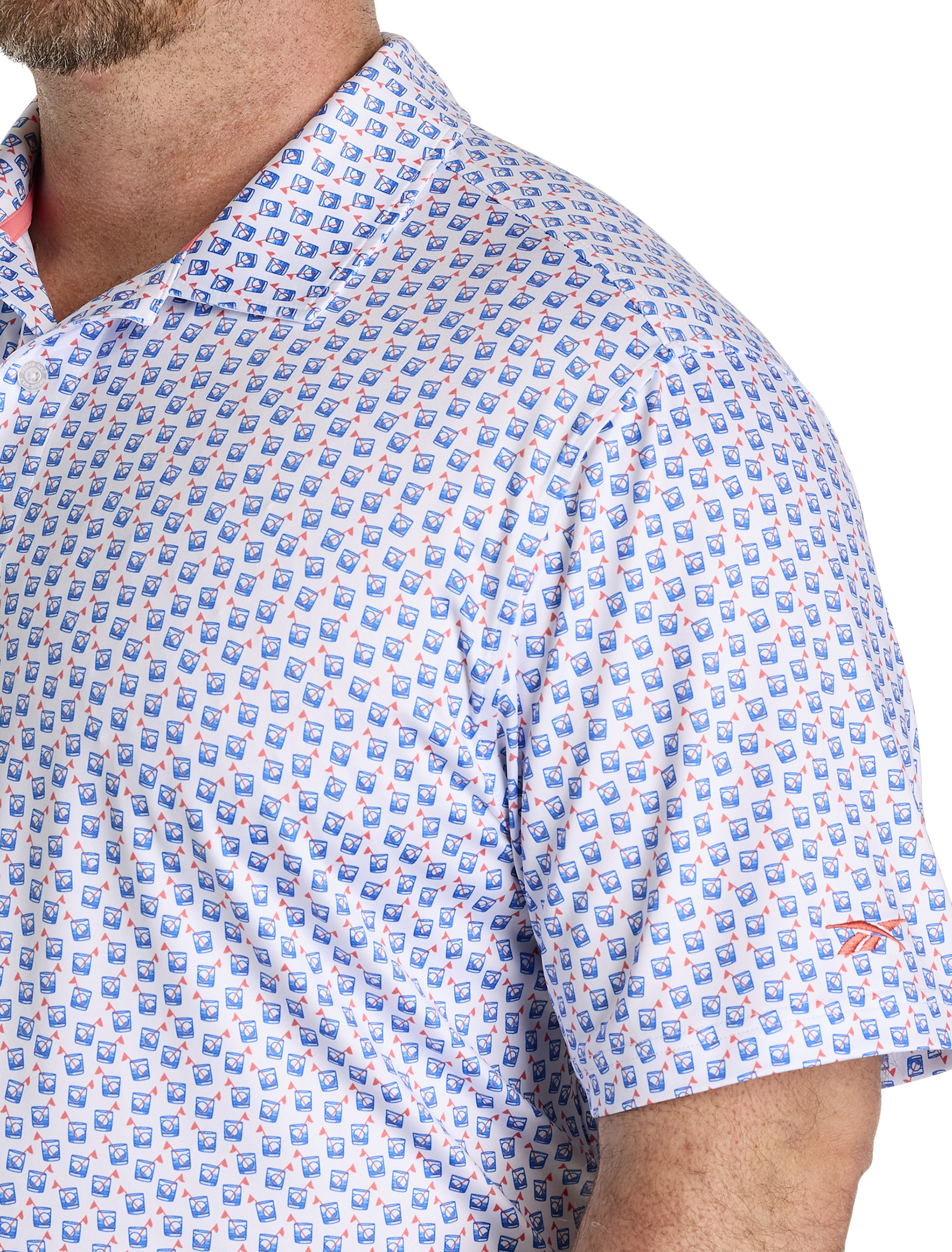 Golf On The Rocks Performance Polo Shirt