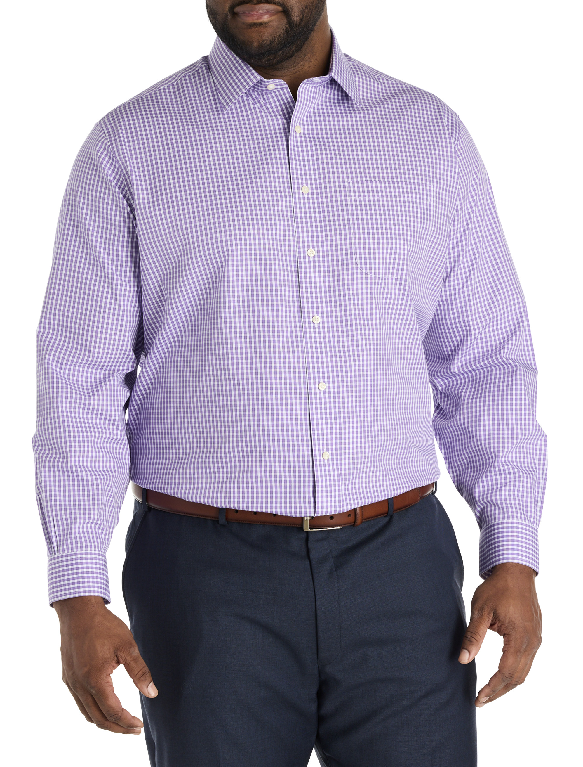 brooks brothers regular fit non iron dress shirt Brooks Brothers Regular Fit Dress Shirt - White