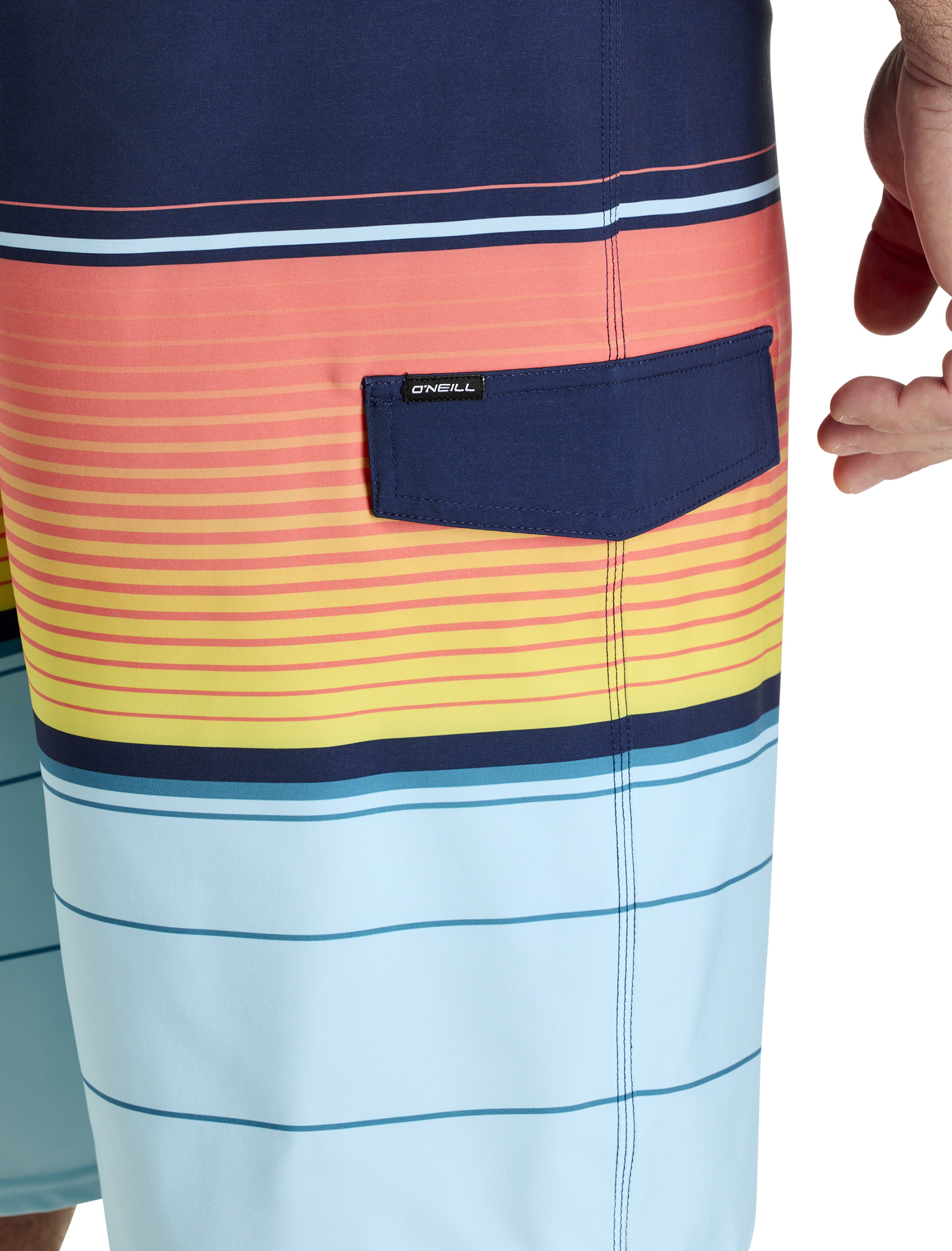 Lennox Stripe Board Shorts
