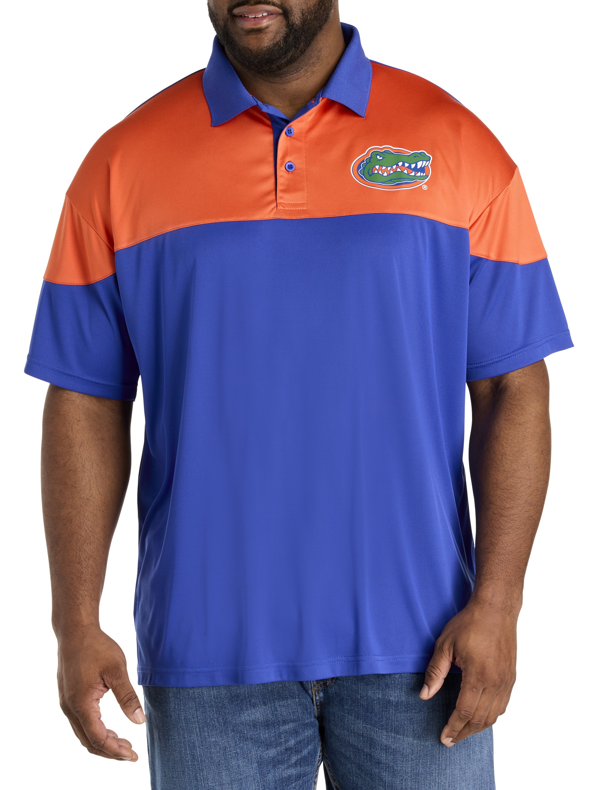 Colorblocked Performance Polo Shirt - thumbnail 3