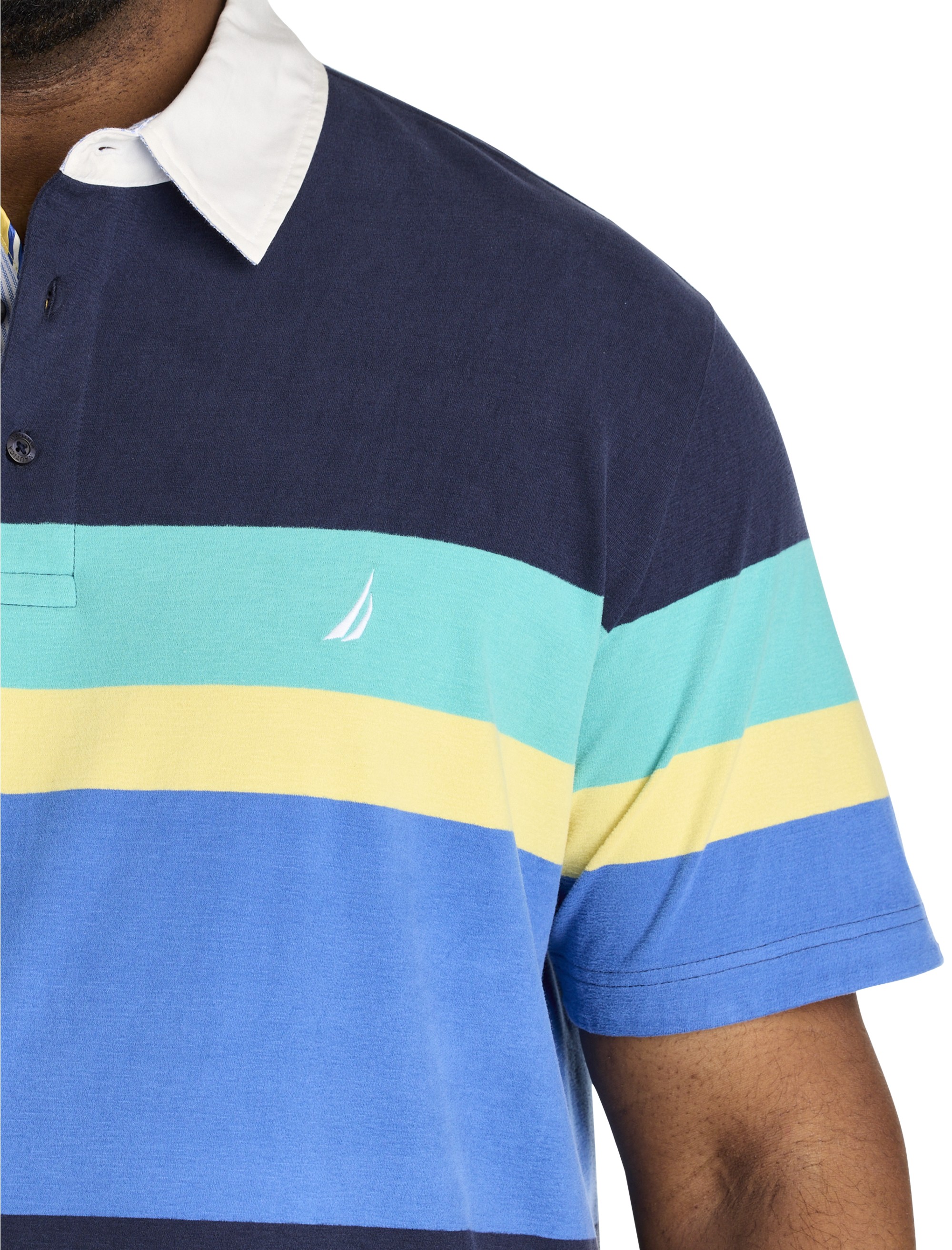 Colorblocked Polo Shirt - thumbnail 2