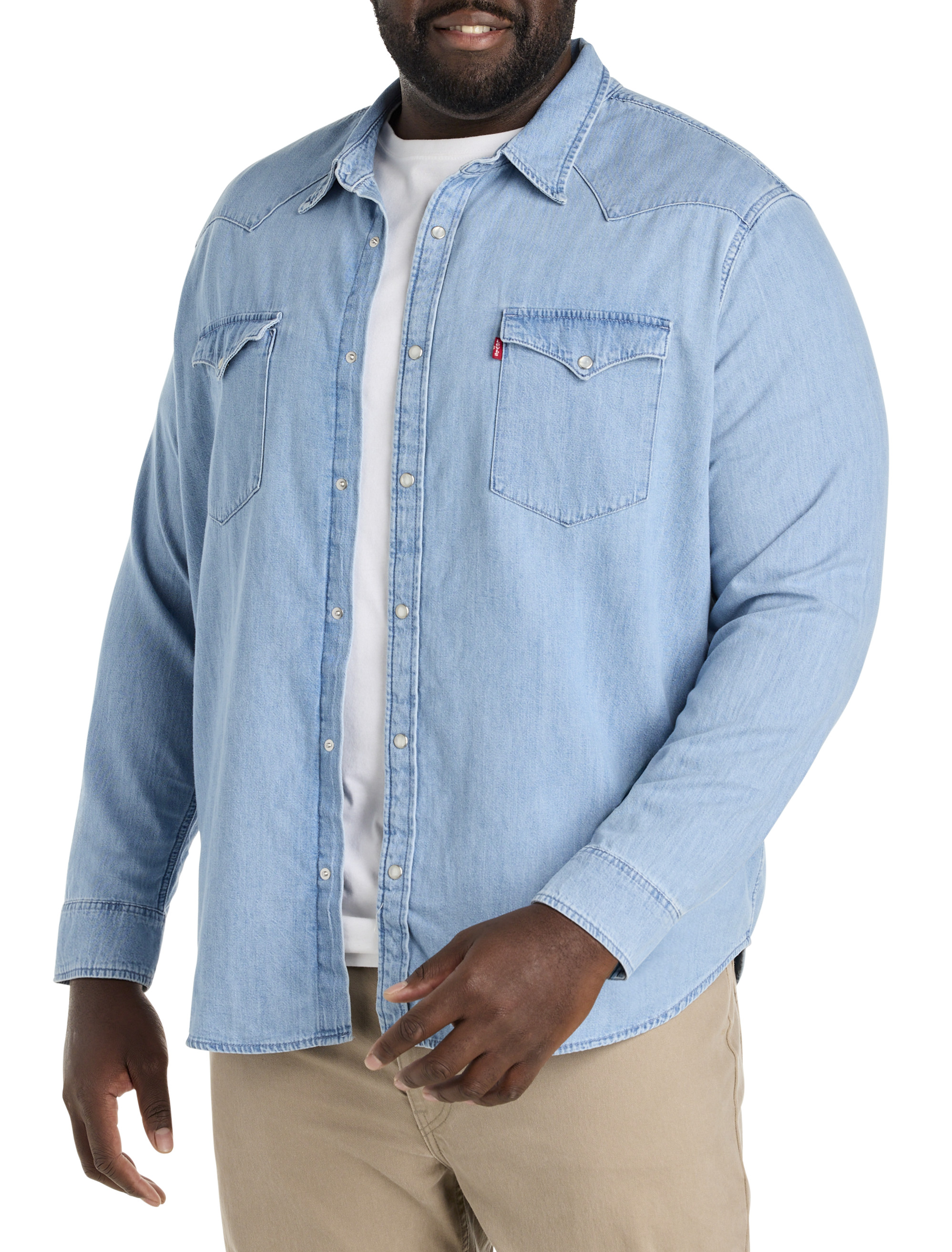 Big + Tall | Levis Classic Denim Shirt | DXL
