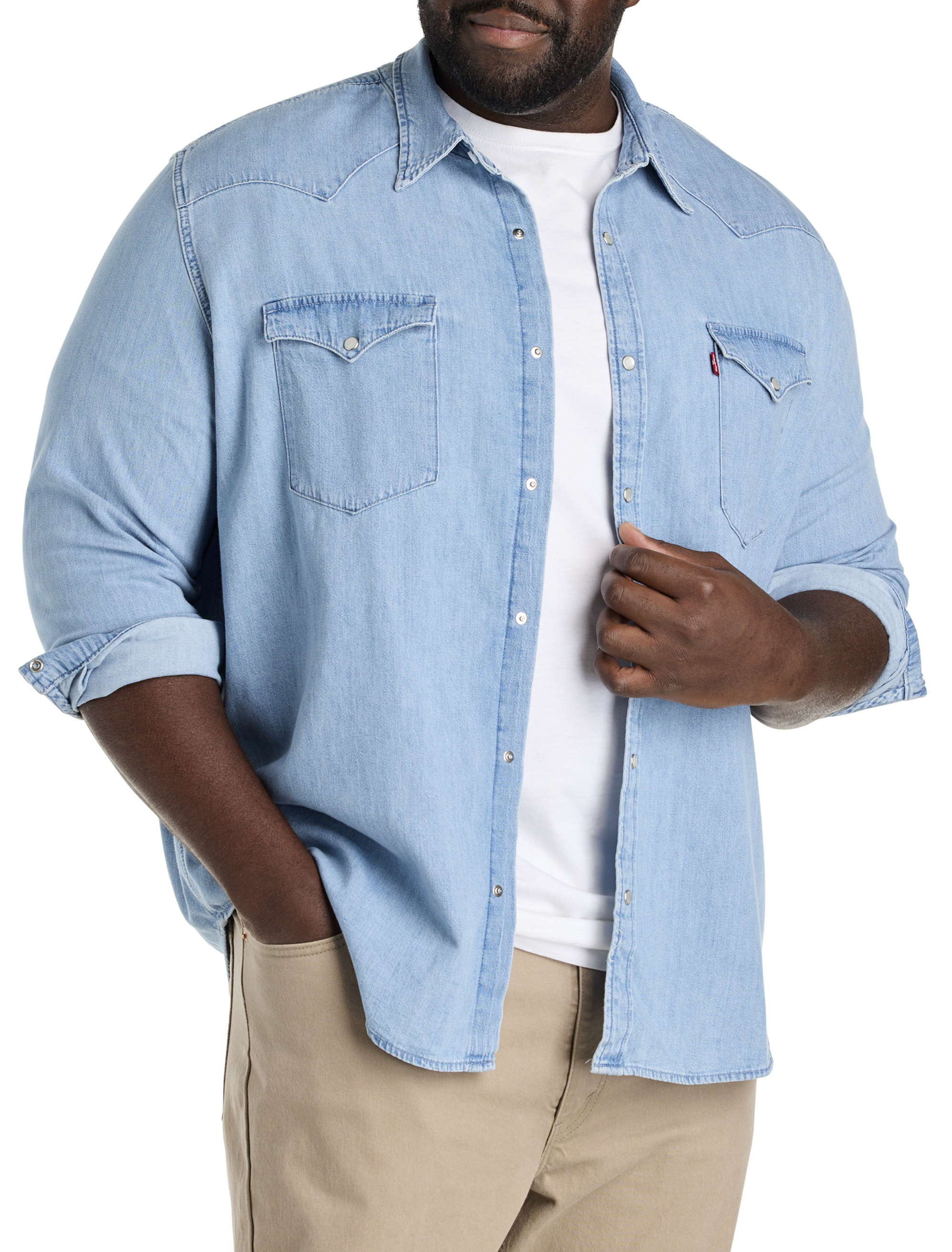 Big + Tall | Levis Classic Denim Shirt | DXL