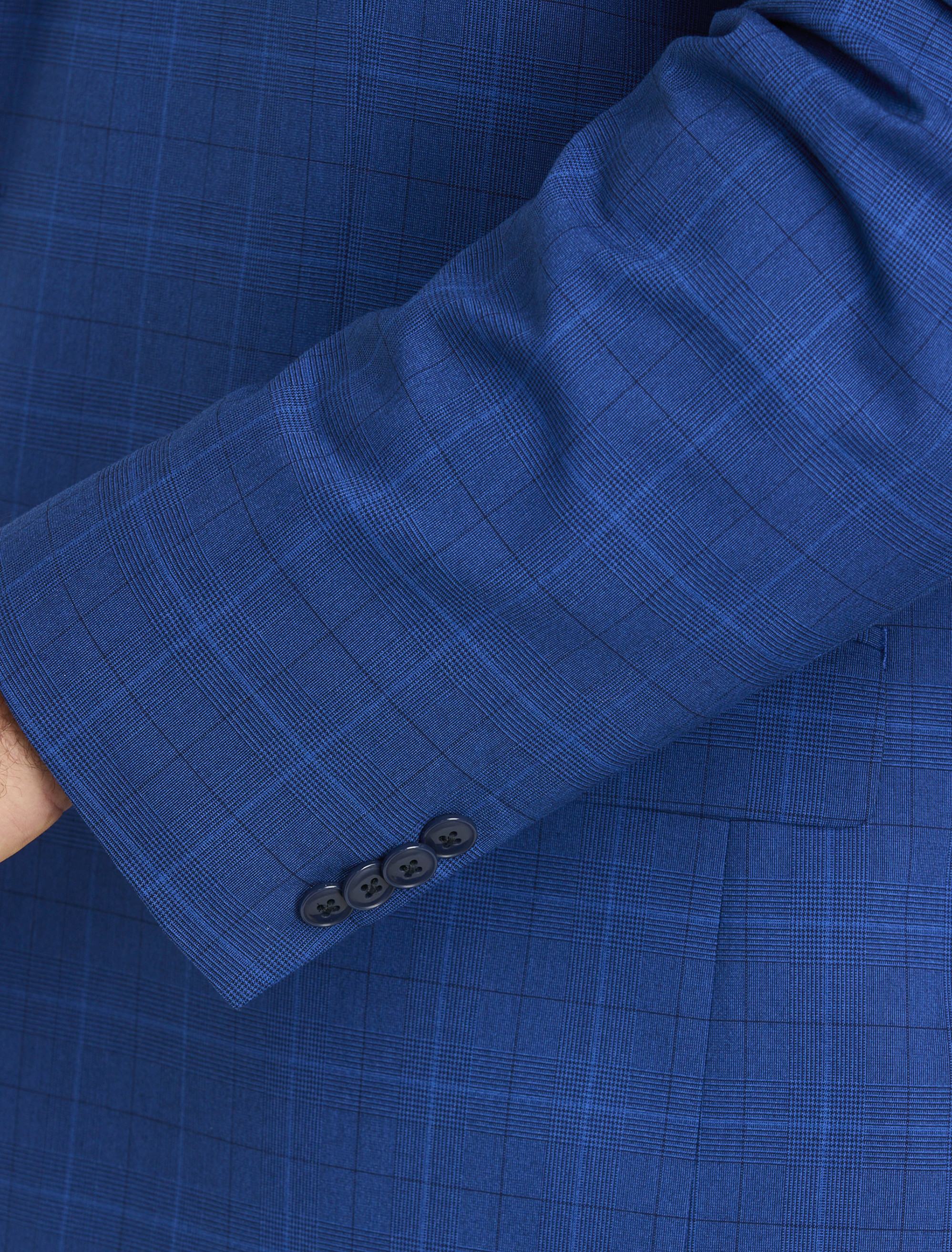 Windowpane Suit Jacket