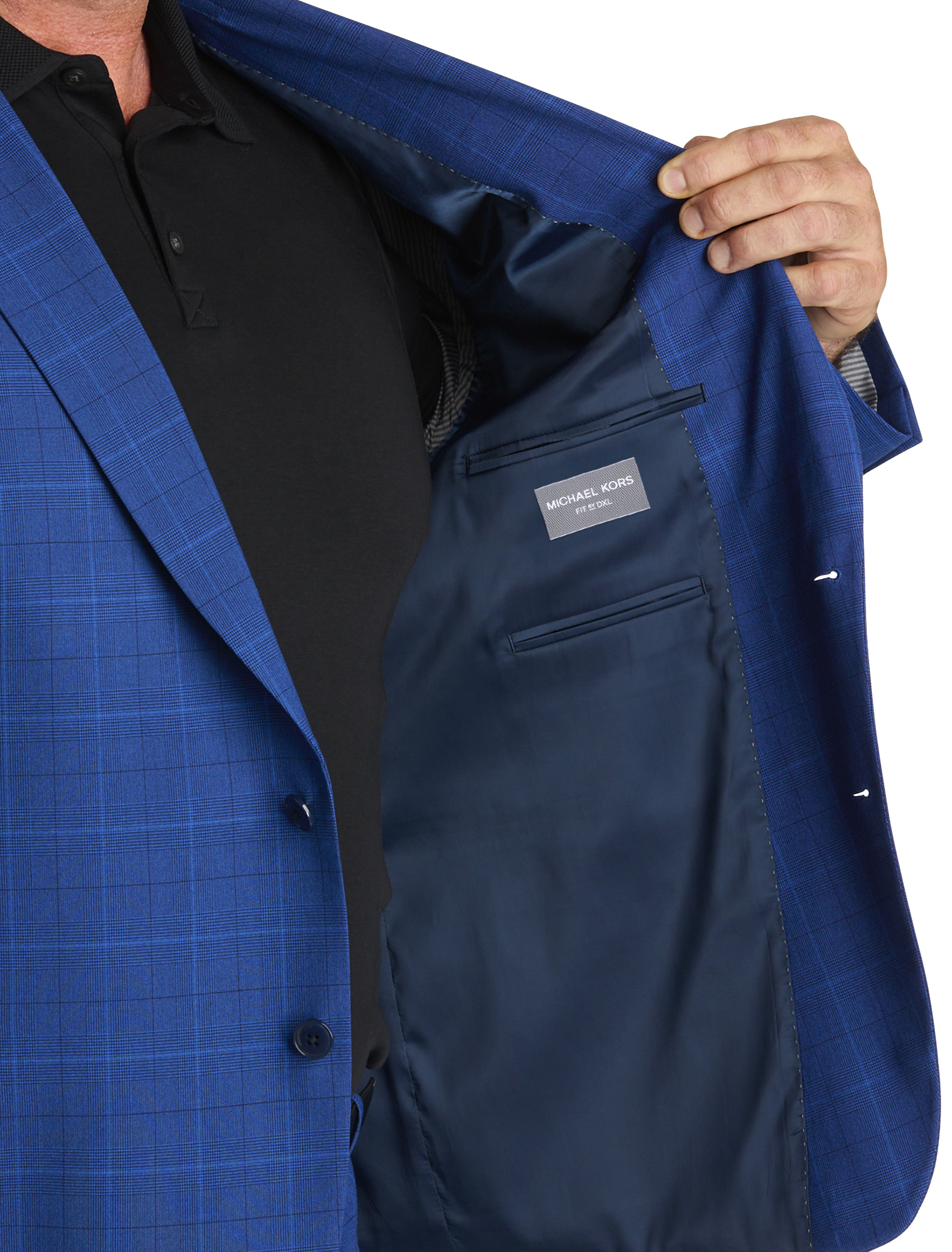 Windowpane Suit Jacket