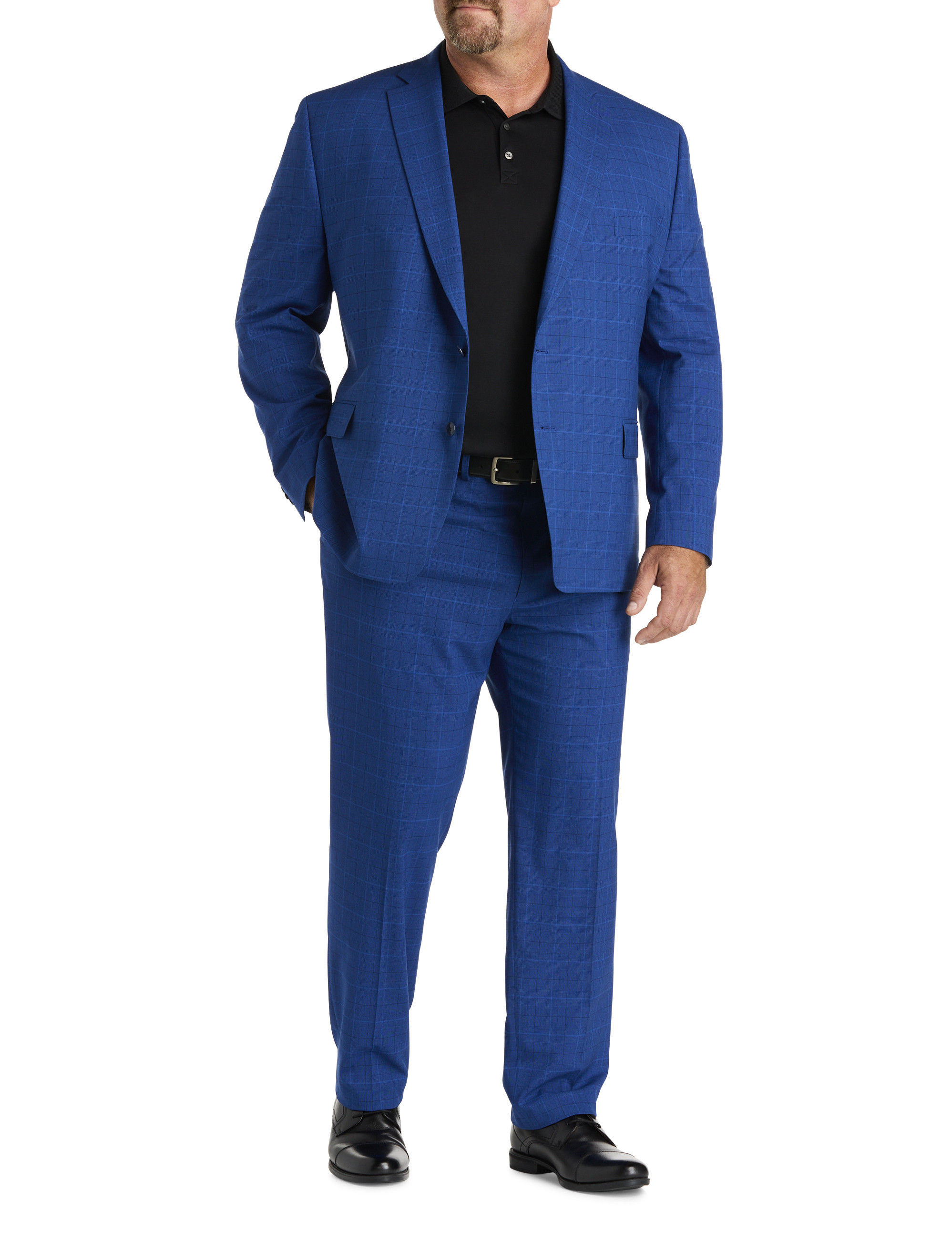 Big + Tall | Michael Kors Windowpane Suit Jacket | DXL